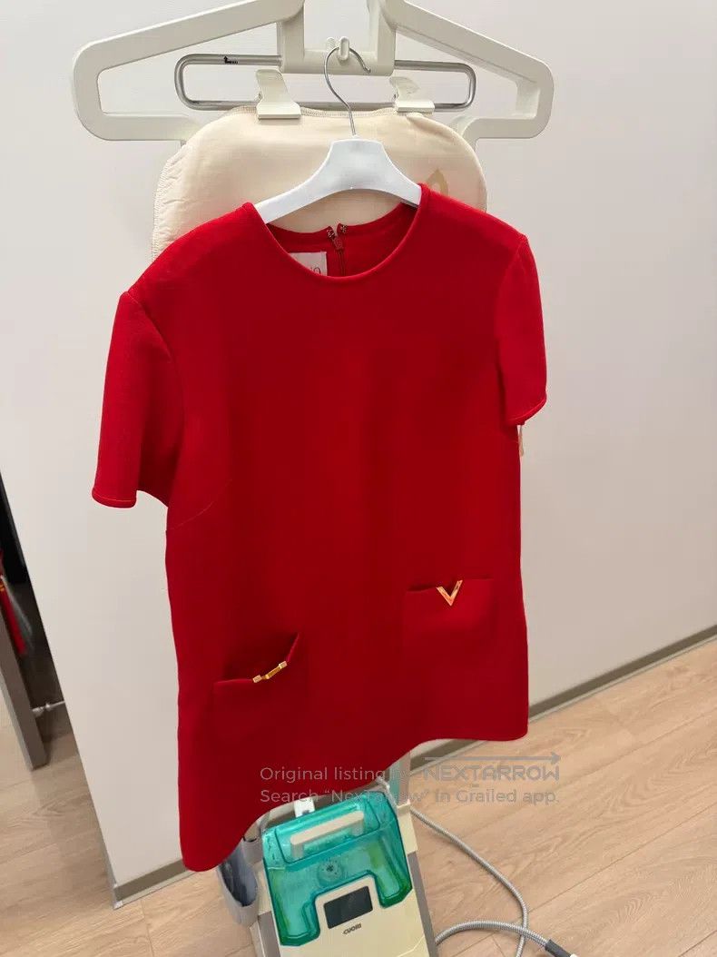 Valentino Valentino Red dress Size M / US 6-8 / IT 42-44 - 3 Thumbnail