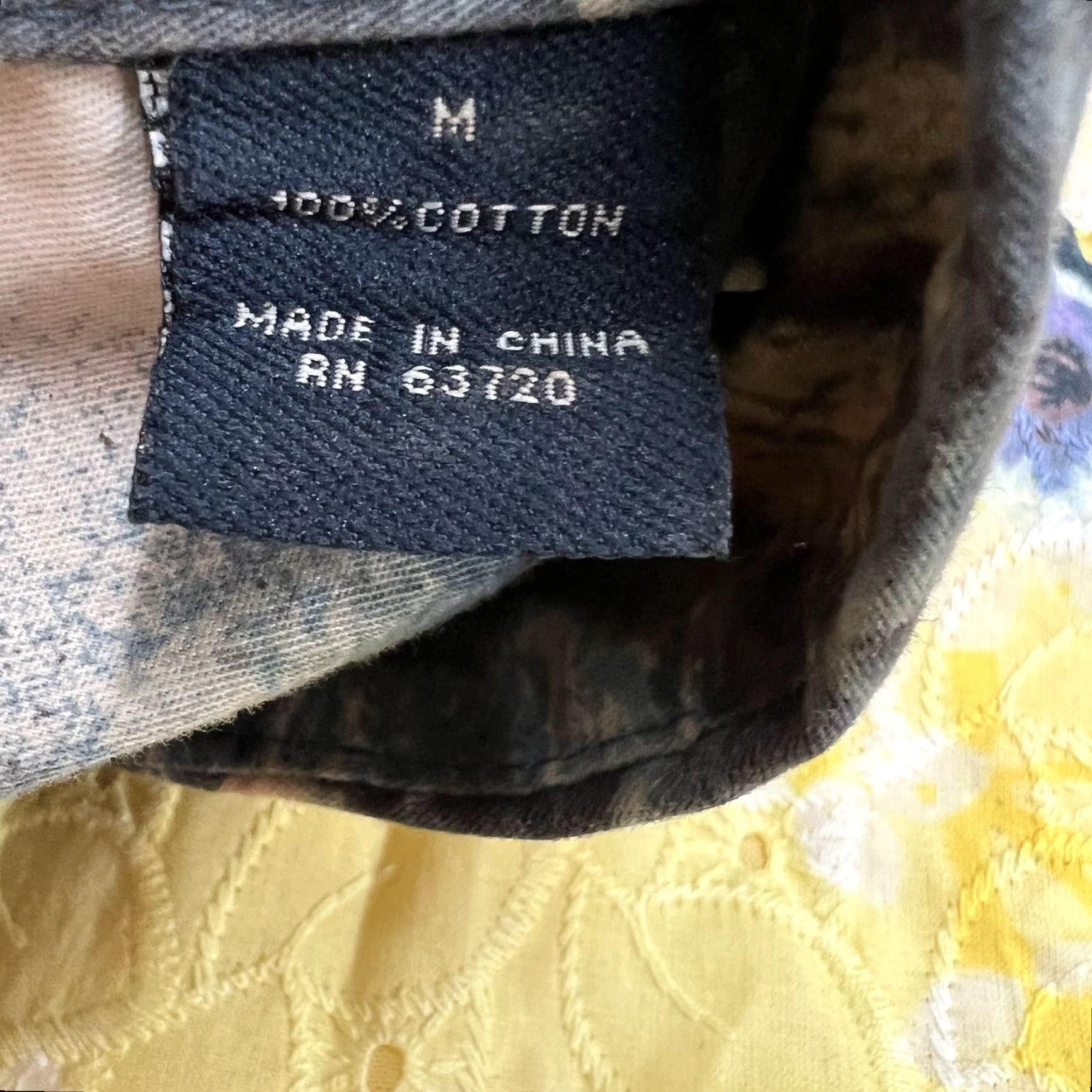 Vintage North River Shirt Men’s M Blue AOP Short Sleeve Graphic Print Fisherman Casual Button-Up 90s Theme Mens Size US M / EU 48-50 / 2 - 7 Thumbnail