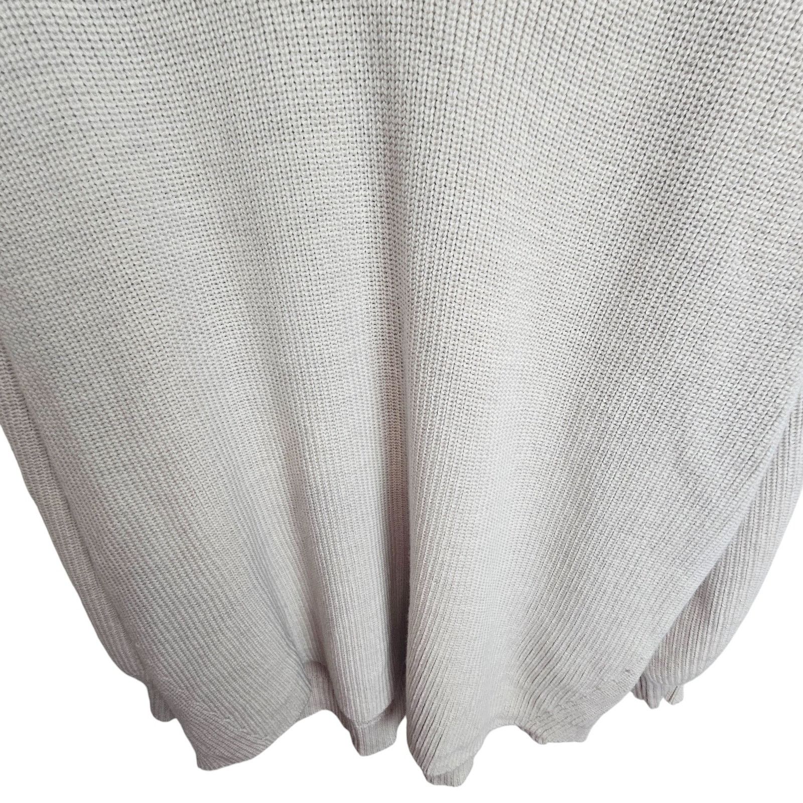 Athleta ATHLETA Womens Merino Wool Hanover Refined V-Neck Sweater 3X Size 3XL / US 20-22 - 3 Thumbnail