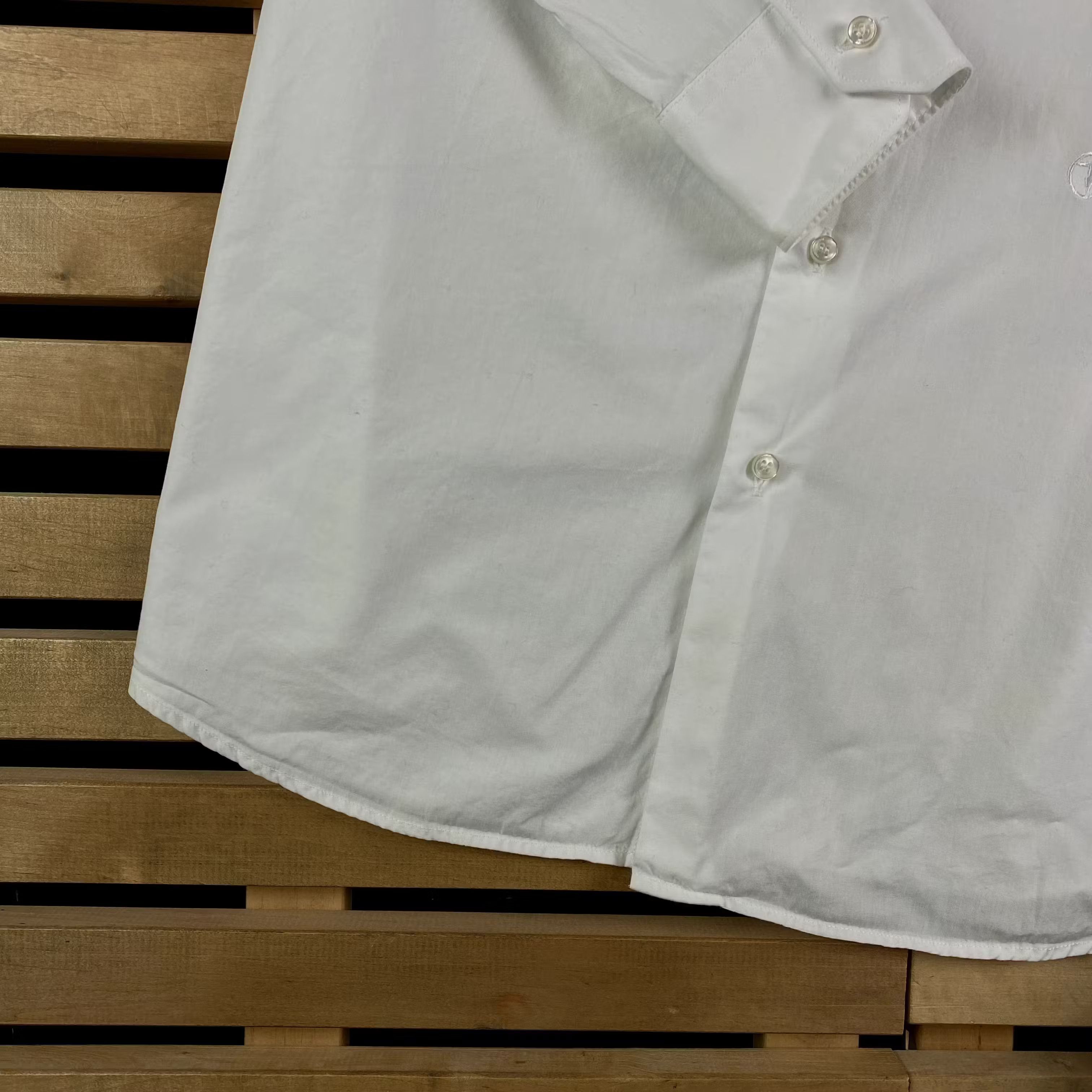 Trussardi Mens Trussardi Shirt Long Sleeve 41/16 Size US L / EU 52-54 / 3 - 3 Thumbnail
