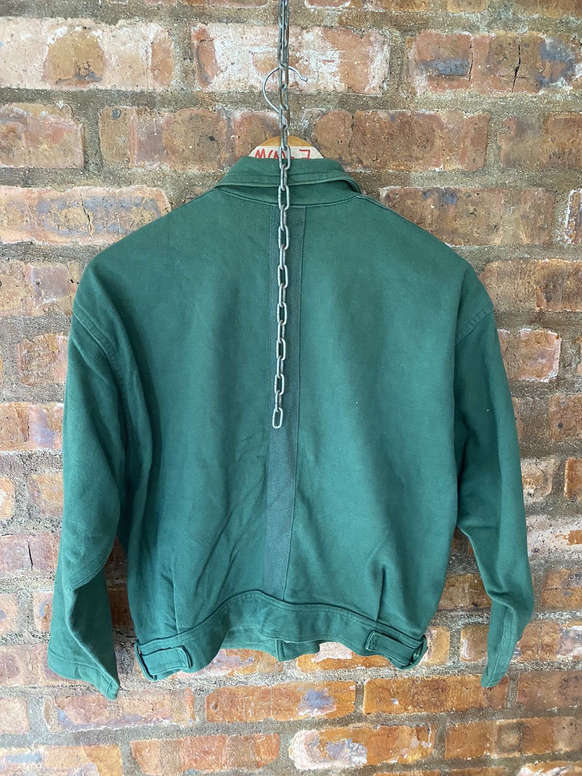 Issey Miyake 1990s Bondage Green Jacket Size US M / EU 48-50 / 2 - 12 Thumbnail