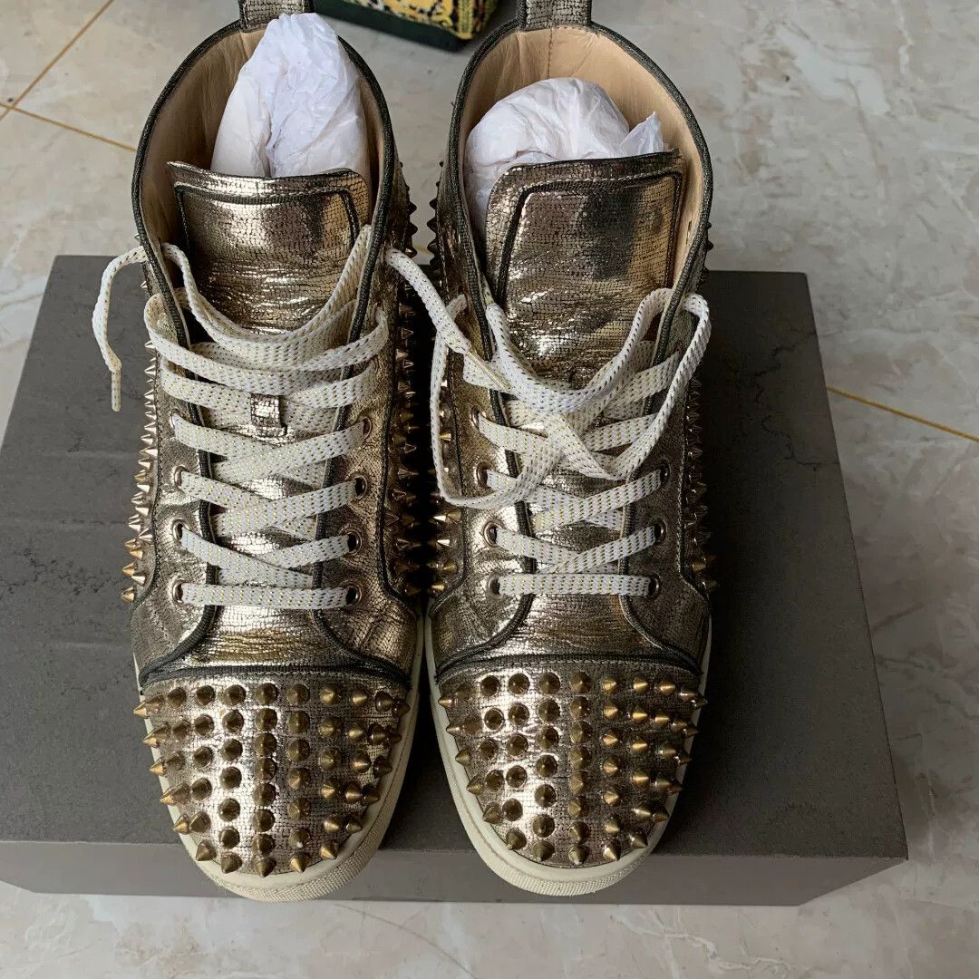 Christian Louboutin christian louboutin high-top casual sneakers Size US 9.5 / EU 42-43 - 1 Thumbnail