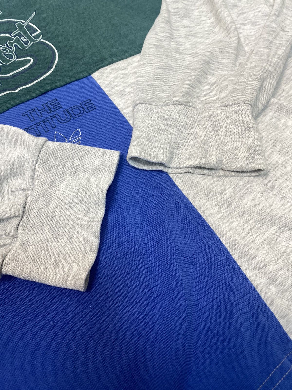 Adidas × Vintage Vintage 90s Adidas Sport The Attitude Long Sleeve Size US M / EU 48-50 / 2 - 8 Thumbnail