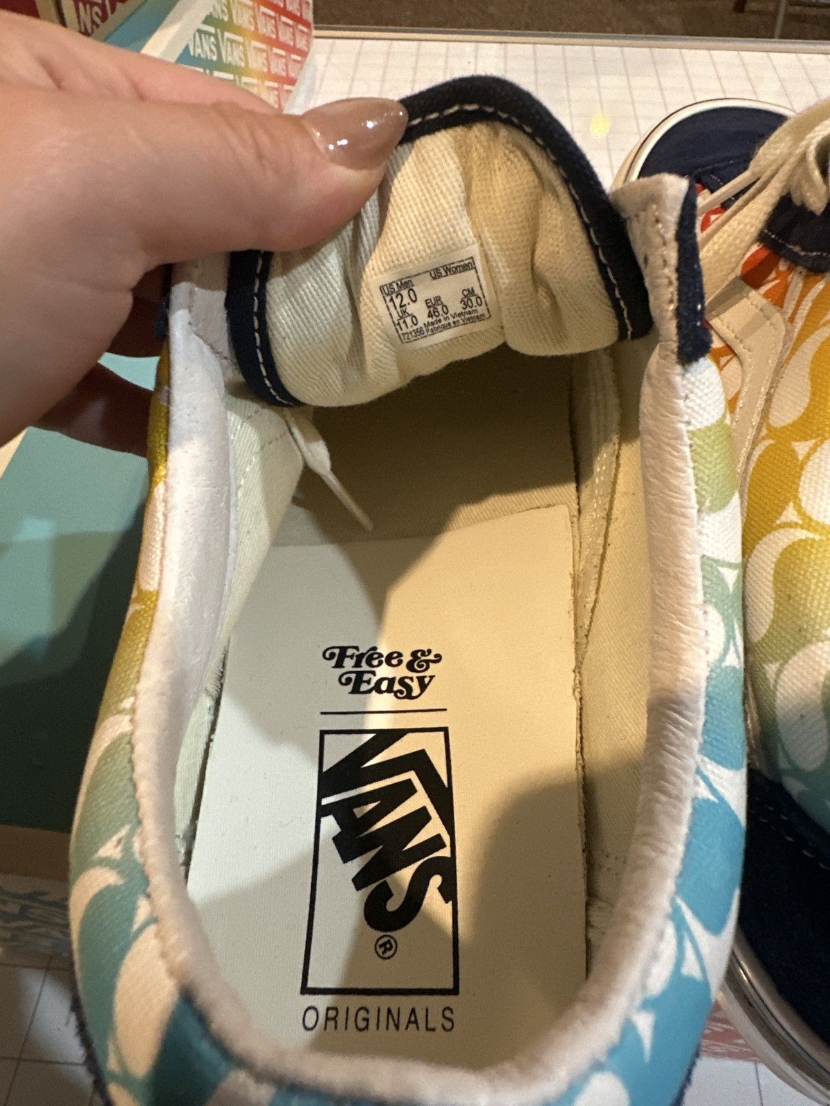 Vans Nike x Free & Easy collab Old Skools Size US 12 / EU 45 - 4 Thumbnail
