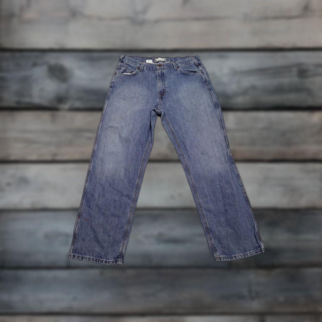 Carhartt Vintage Carhartt Jeans Mens 38x30 Blue Relaxed Light Wash 5-Pocket Denim B213 LVN Jeans Mens Blue Carhartt 90s Modern Size US 38 / EU 54 - 1 Thumbnail