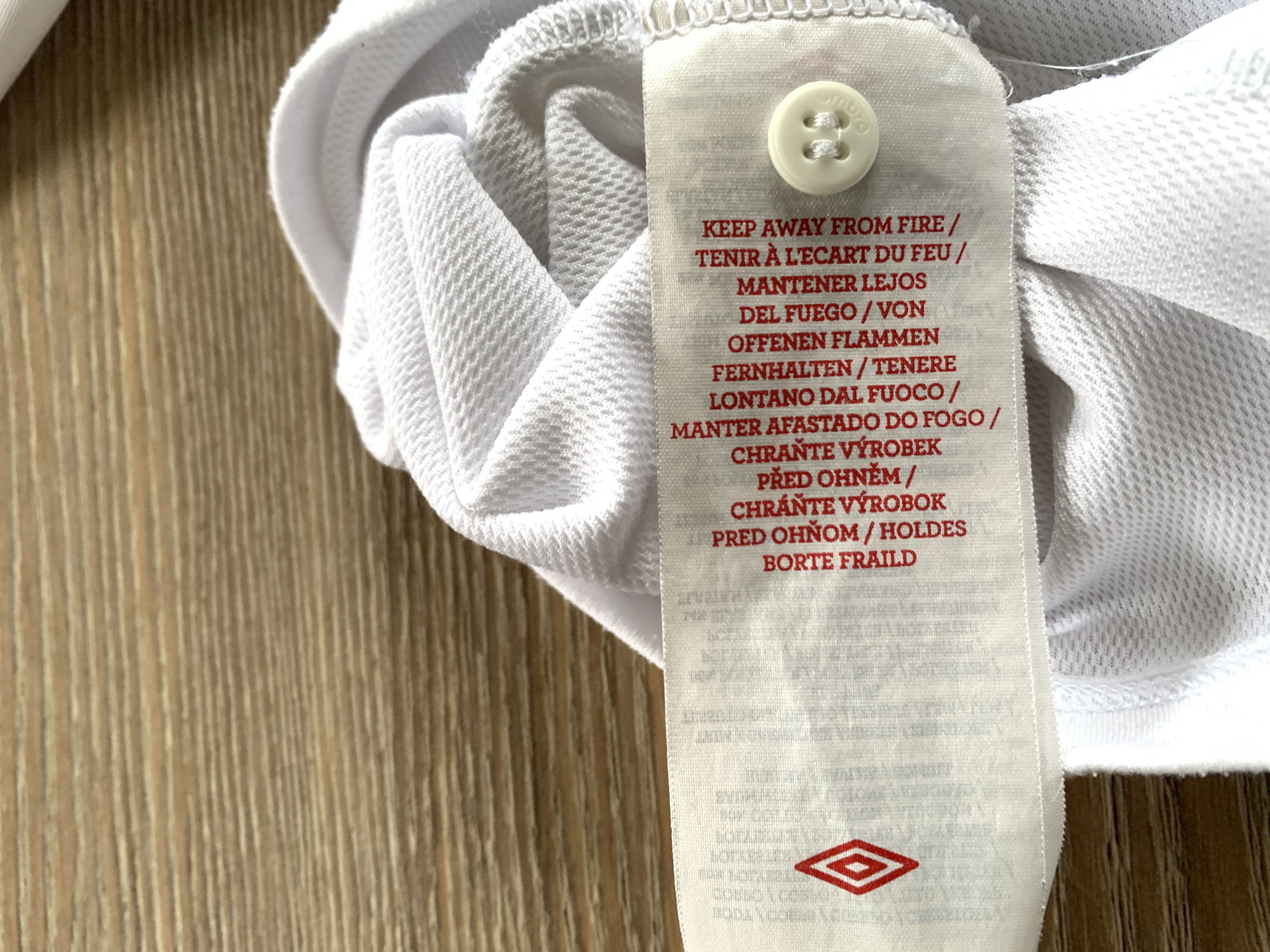 Umbro × Vintage Umbro England Training Polo Jersey T Shirt Size US L / EU 52-54 / 3 - 8 Thumbnail