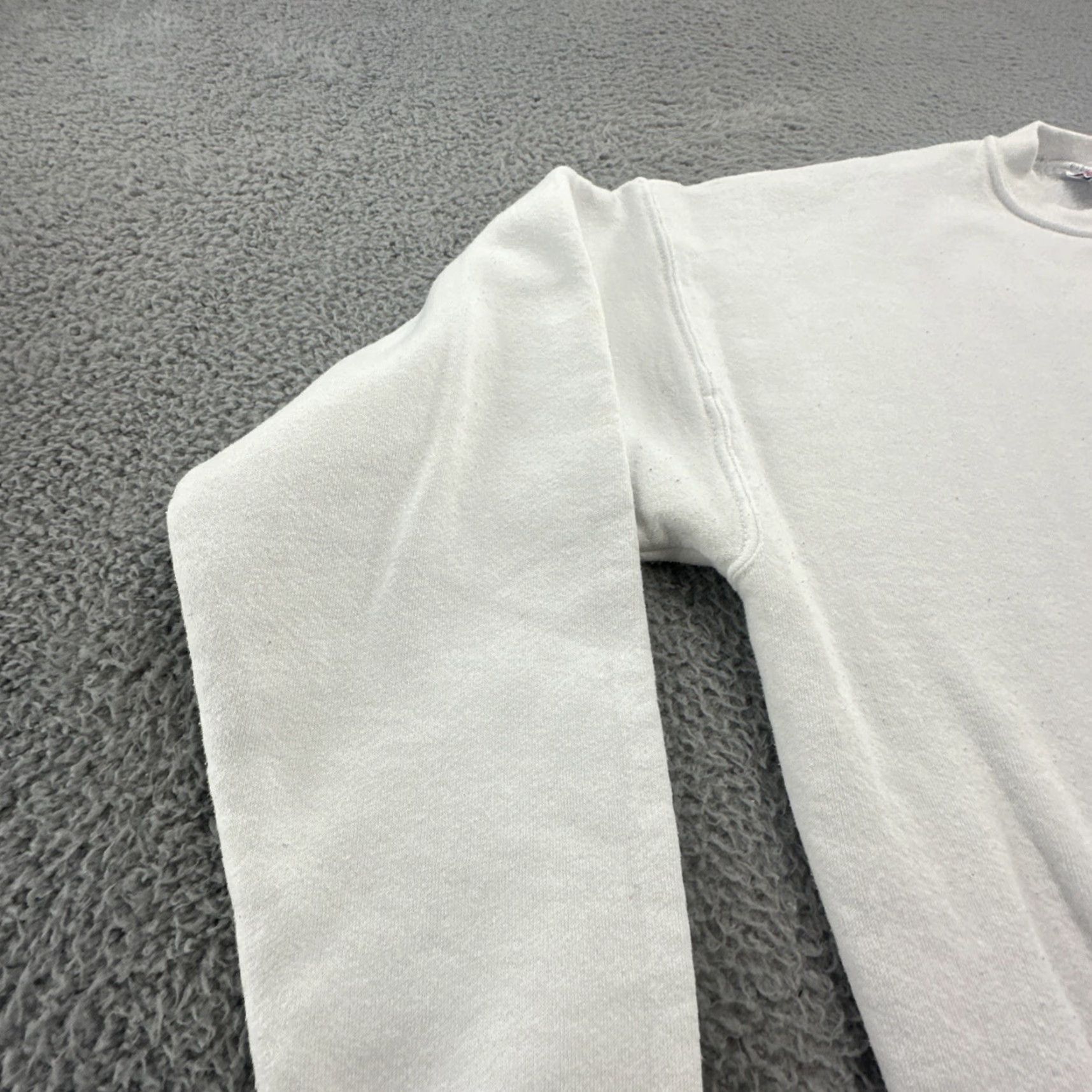IDEA VINTAGE Santee Sweats Shirt XL White 90s Wet Workout IDEA International Mens Women? Size US XL / EU 56 / 4 - 6 Thumbnail