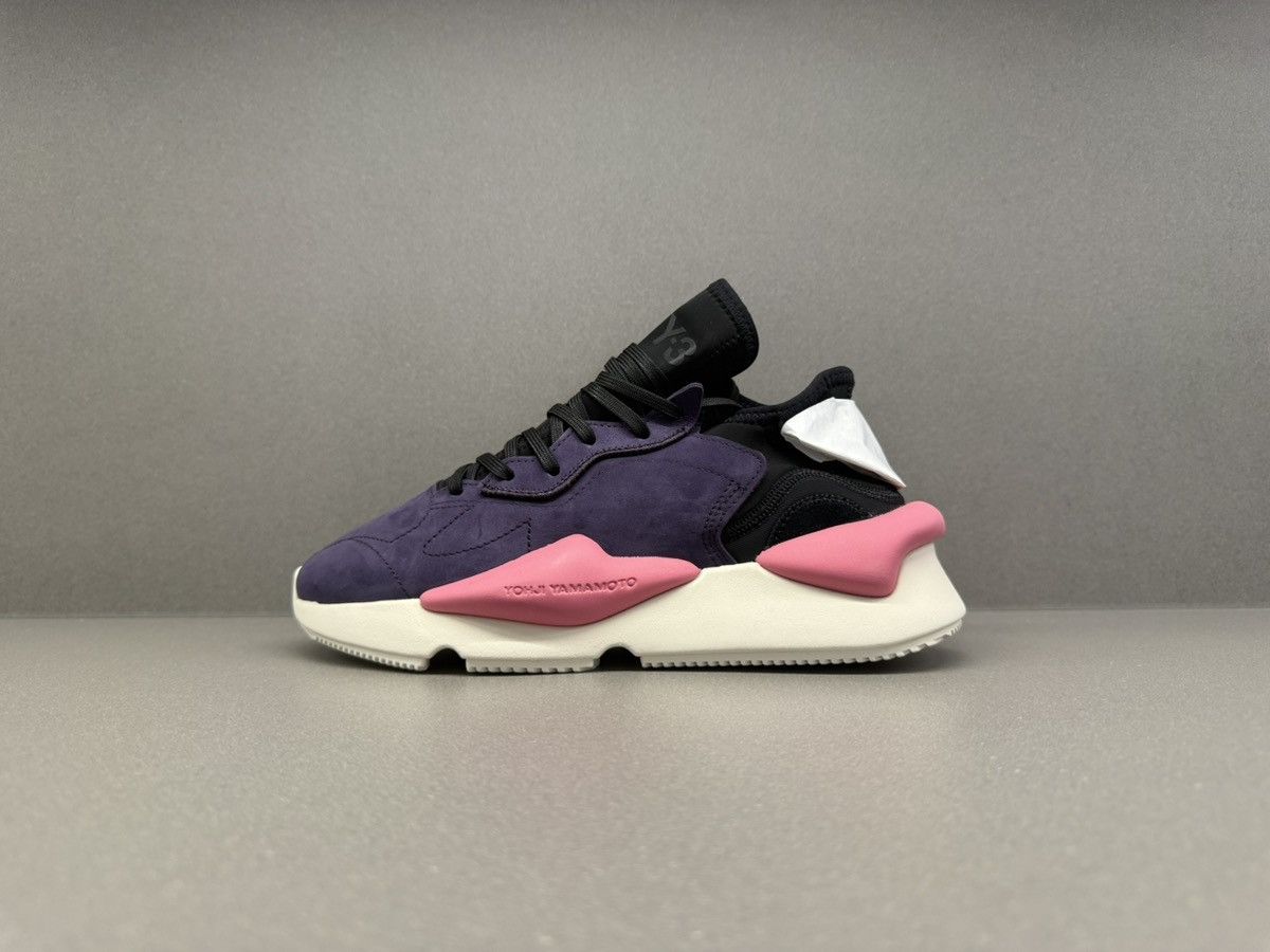 Y-3 Adidas Y-3 Kaiwa Noble Purple Black Off White Size US 7.5 / EU 40-41 - 5 Thumbnail