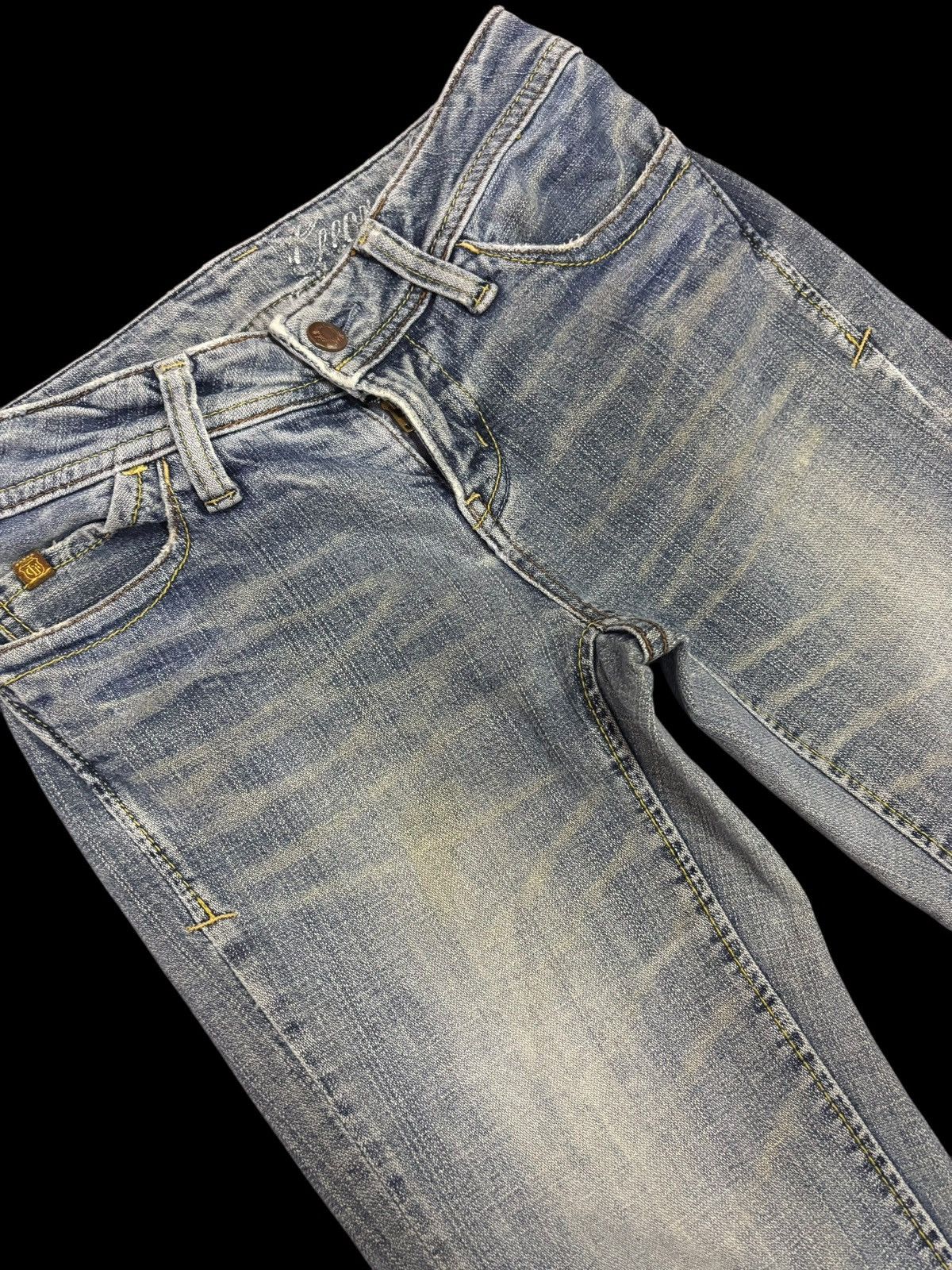 Japanese Brand × Vintage Vintage Georgia Love Bootcut Blue Washed Jeans Size 27" / US 4 / IT 40 - 3 Thumbnail