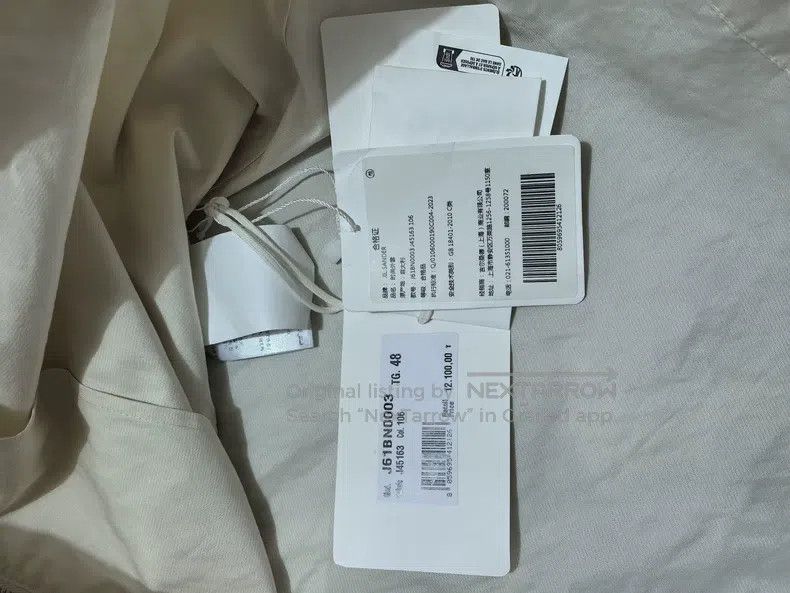 Jil Sander Jil Sander size 48 Beige Zip-Up Jacket Size M / US 6-8 / IT 42-44 - 5 Thumbnail