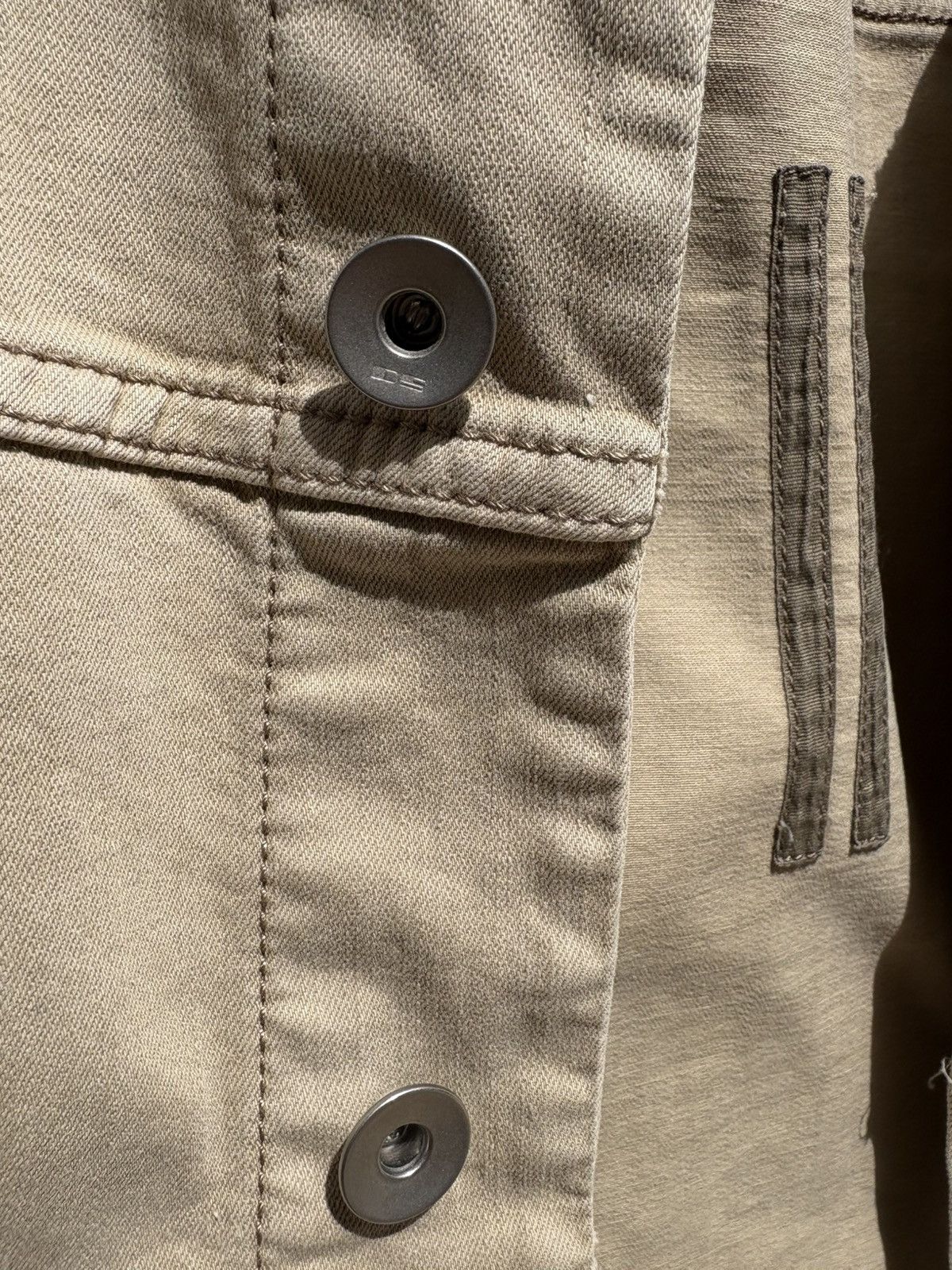 Rick Owens Rick Owens Worker Denim Jacket in Mineral Fogachine Size US M / EU 48-50 / 2 - 9 Thumbnail