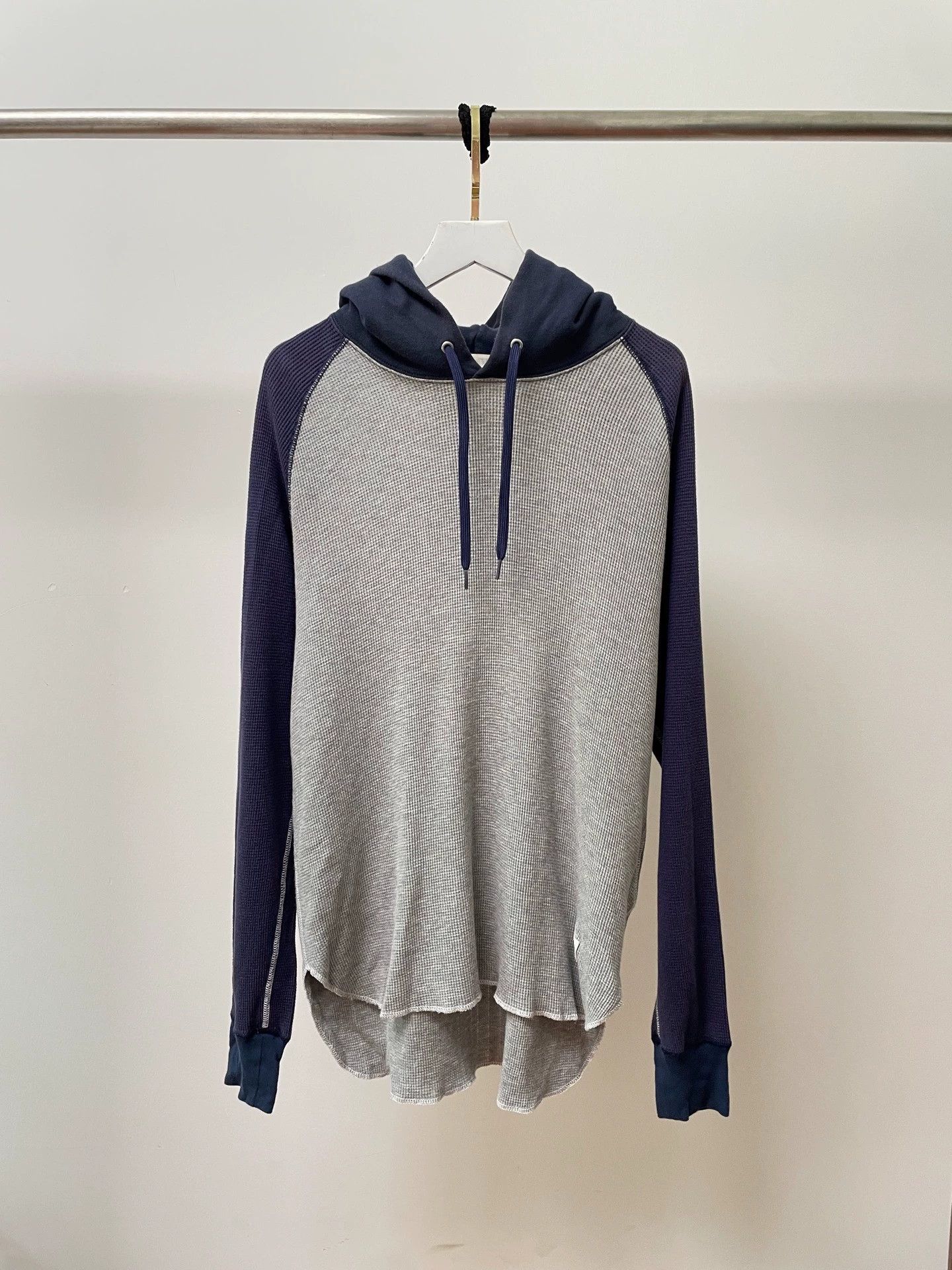 Other Edison Chen x Ganryu Colorblock Hoodie S Gray/Navy Size US S / EU 44-46 / 1 - 1 Thumbnail
