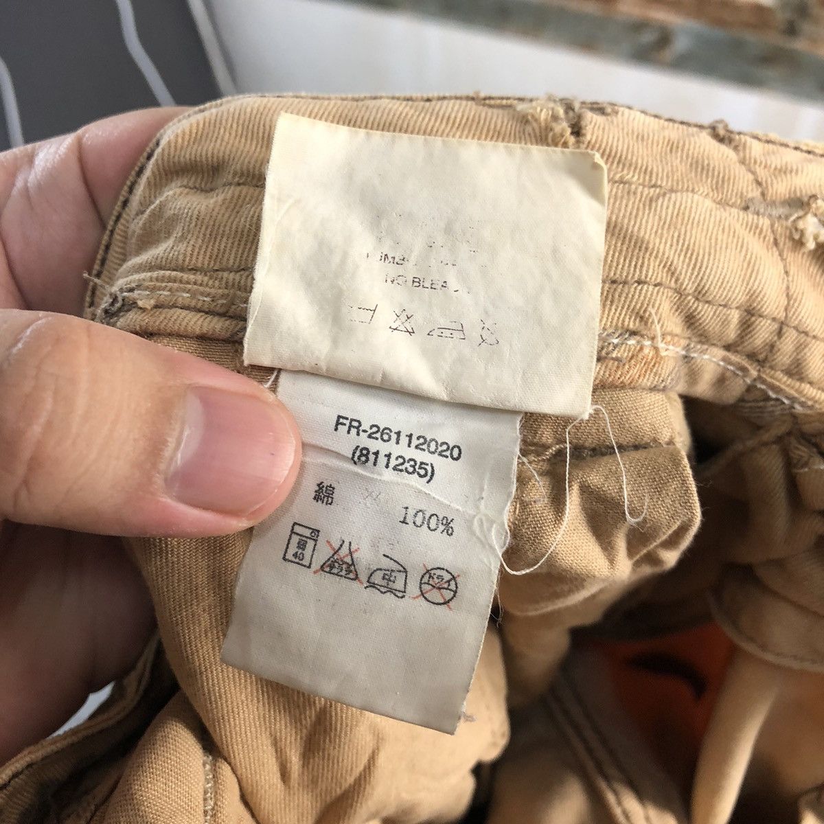 Japanese Brand DL Flash Report Brown Cargo Multipocket Pants #C117 Size US 30 / EU 46 - 19 Thumbnail
