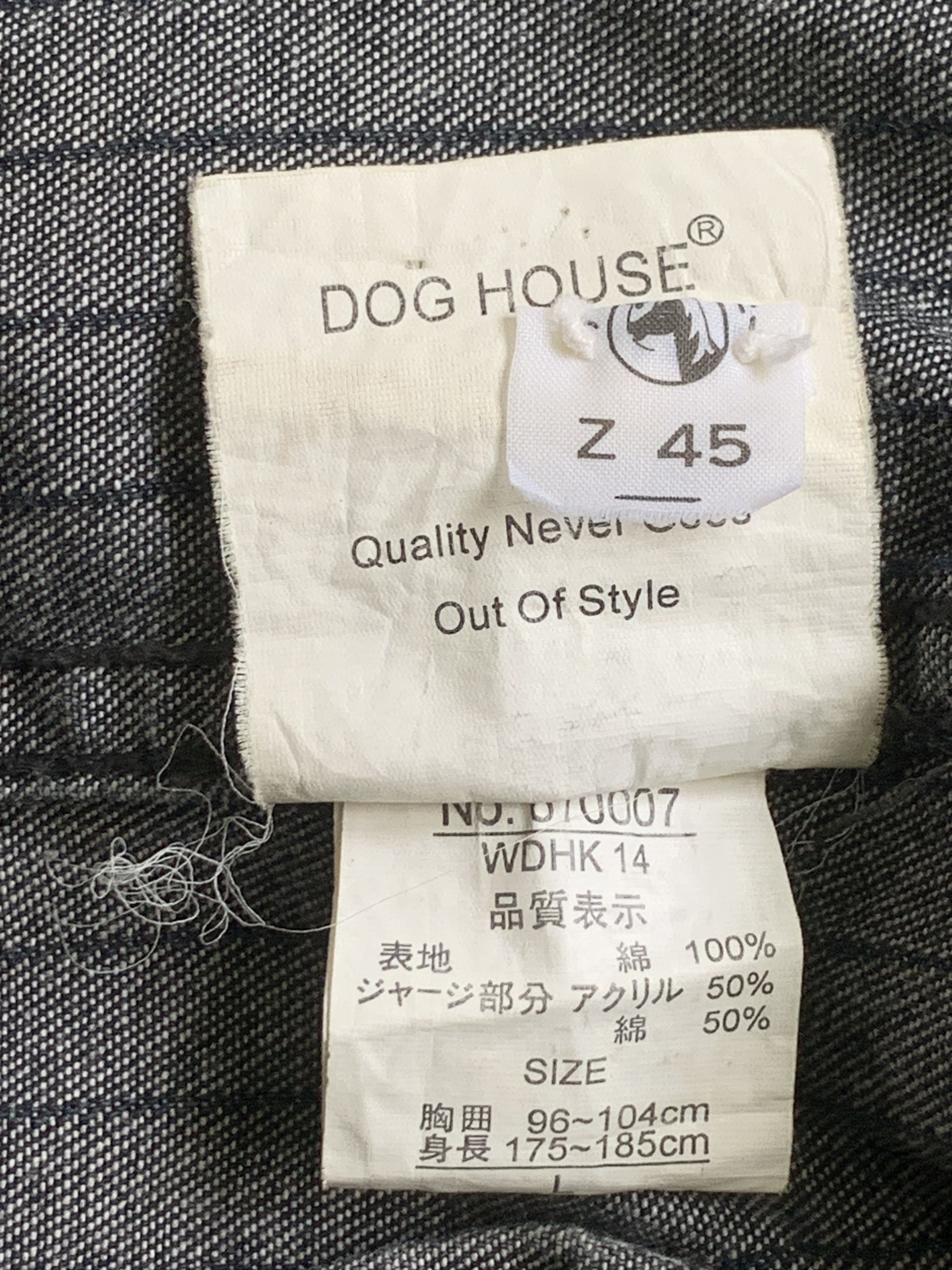 Other Rare Design Vintage Dog House Union Made Denim Jackets Size US L / EU 52-54 / 3 - 6 Thumbnail