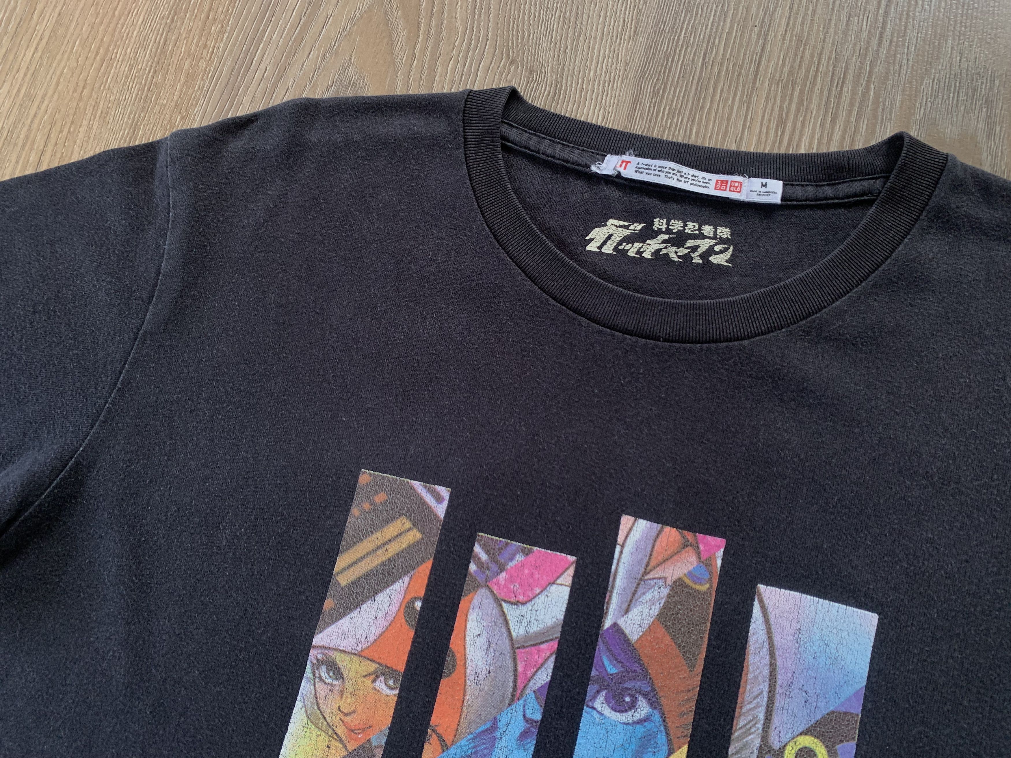 Anime Uniqlo Science Ninja Team Gatchaman T-Shirt Size US M / EU 48-50 / 2 - 4 Thumbnail
