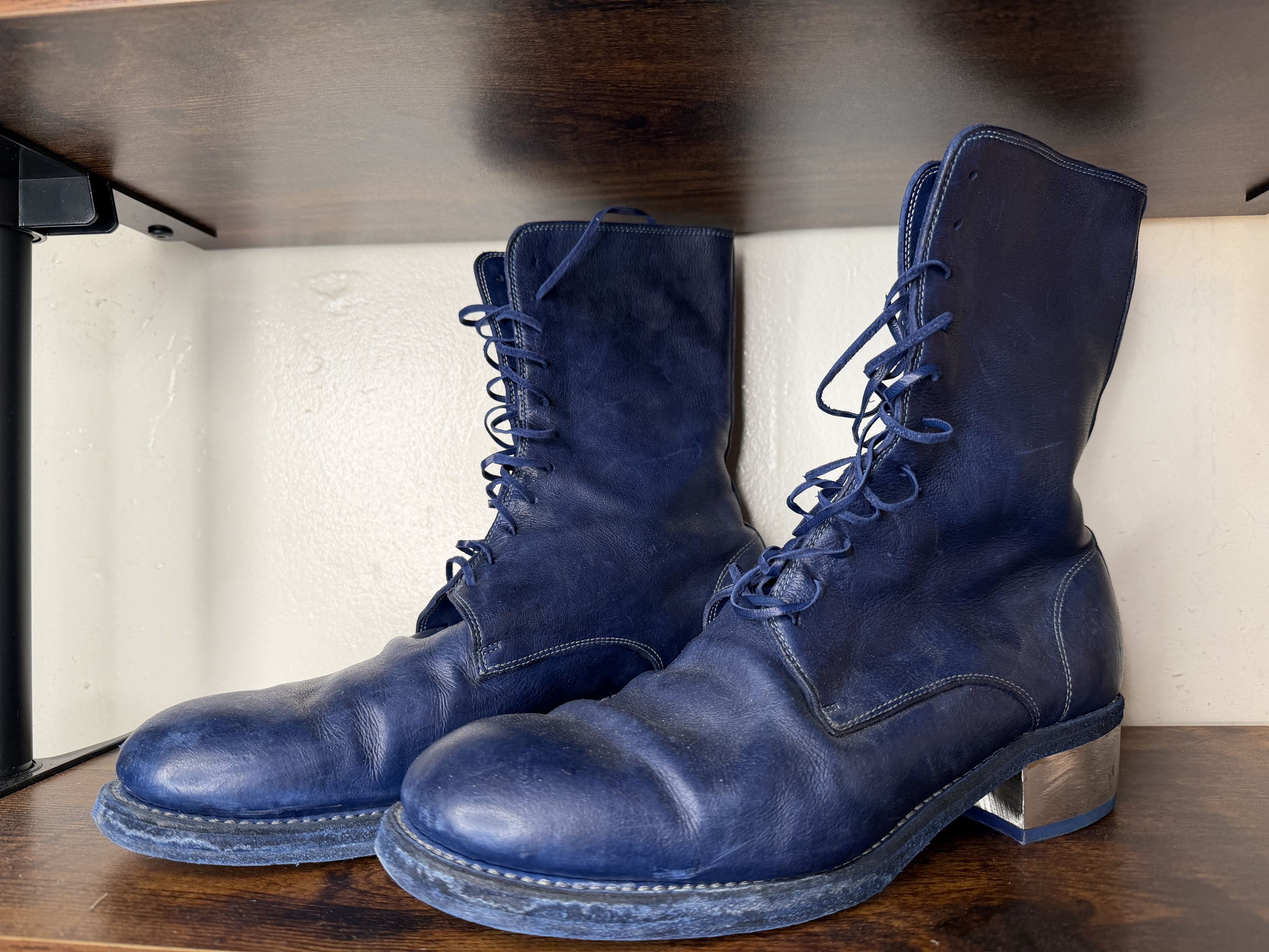 Guidi Guidi metal heel sz 45 Size US 12 / EU 45 - 4 Thumbnail