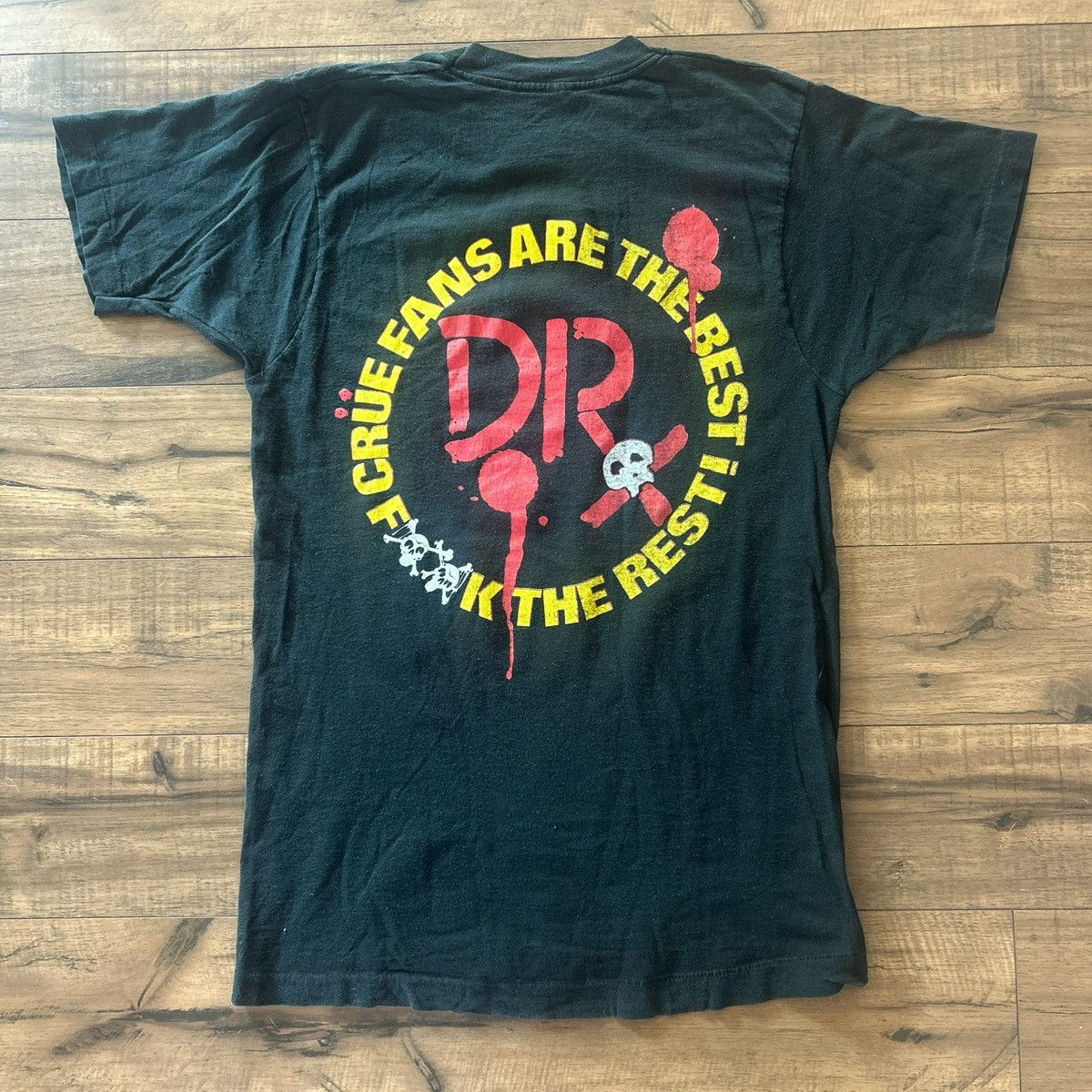 Fruit Of The Loom Original 1989 Vintage Mötley Crüe band t-shirt Size US L / EU 52-54 / 3 - 2 Thumbnail