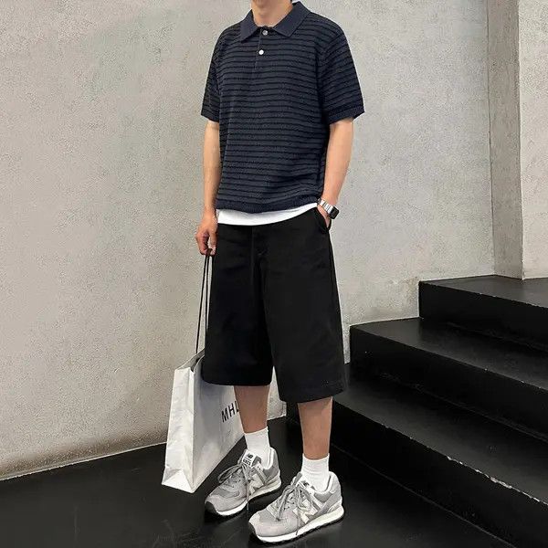 Other Kobayashi x Asahi Black Loose Shorts Size US 32 / EU 48 - 7 Thumbnail