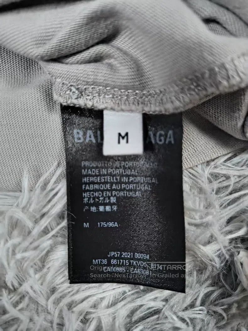 Balenciaga Balenciaga Blurred Mosaic Logo Short Sleeve T-Shirt Size US M / EU 48-50 / 2 - 5 Thumbnail