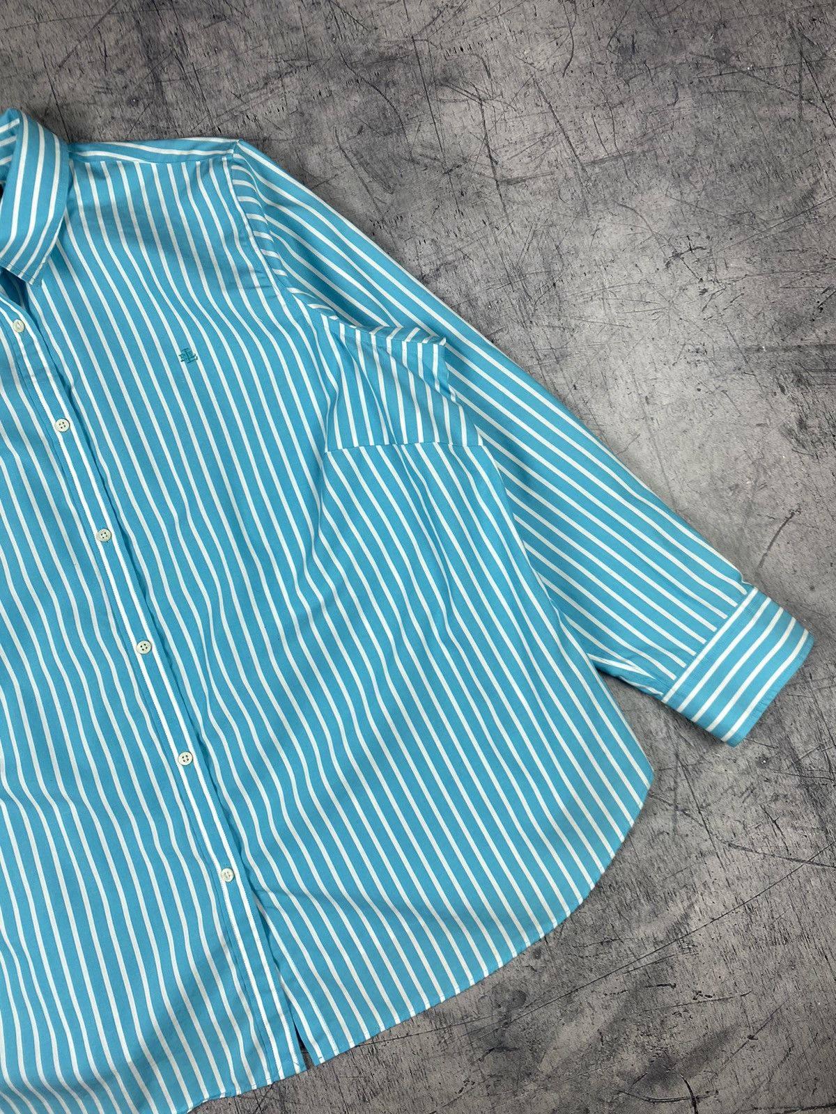 Polo Ralph Lauren Vintage Polo Ralph Lauren Striped Button Up Shirt Size XXL Size XXL / US 16-18 / IT 52-54 - 4 Thumbnail