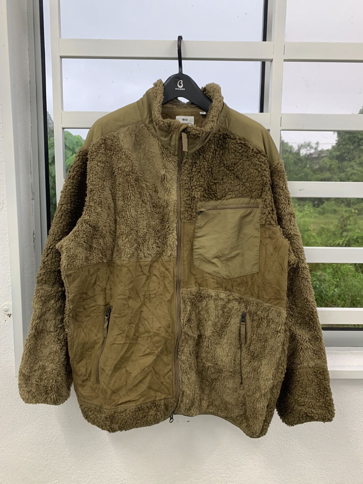 Engineered Garments × Uniqlo Engineered Garments Uniqlo Block Fleece Jacket Size US XL / EU 56 / 4 - 1 Thumbnail