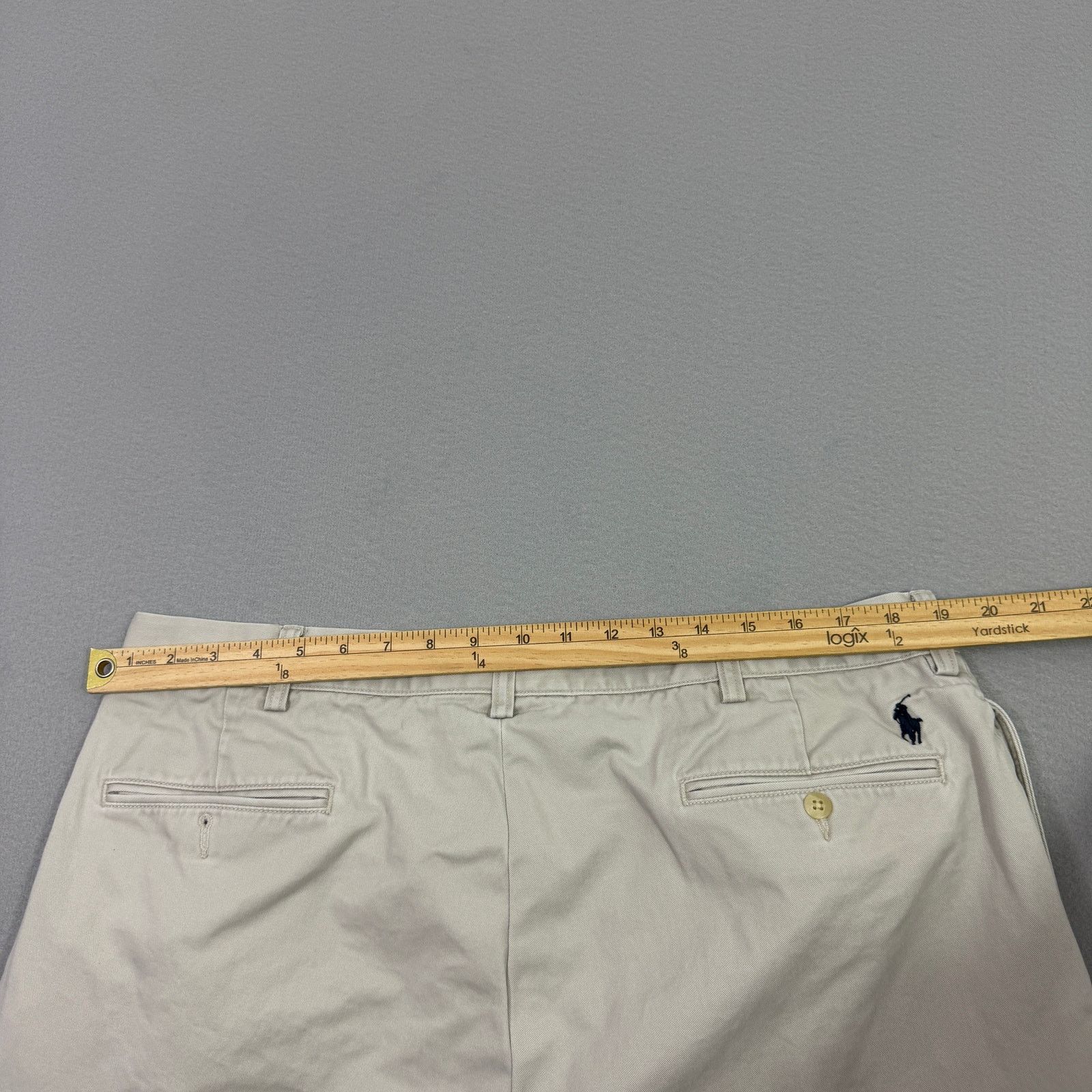 Polo Ralph Lauren Polo Ralph Lauren Ethan Chino Pants Men's 40x32 Beige Size US 40 / EU 56 - 8 Thumbnail