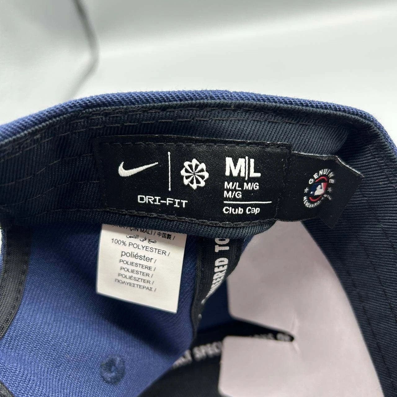 Nike Milwaukee Brewers x Nike Club Hat Men M-L Dri-Fit Strap Back Size ONE SIZE - 3 Thumbnail