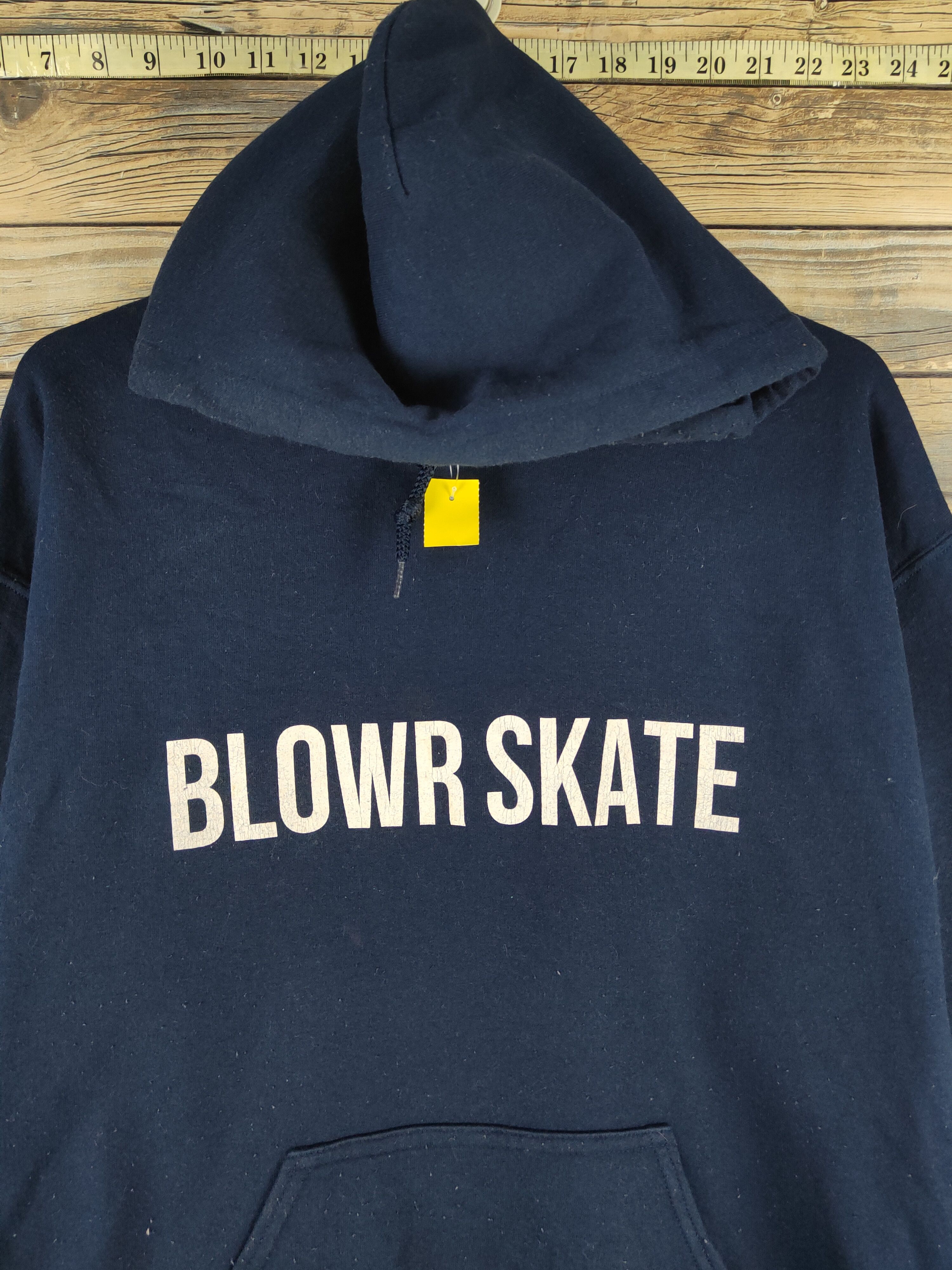 Think Skateboards DL Blowr Skate Navy Hoodie Sweatshirts #2717 Size US M / EU 48-50 / 2 - 2 Thumbnail