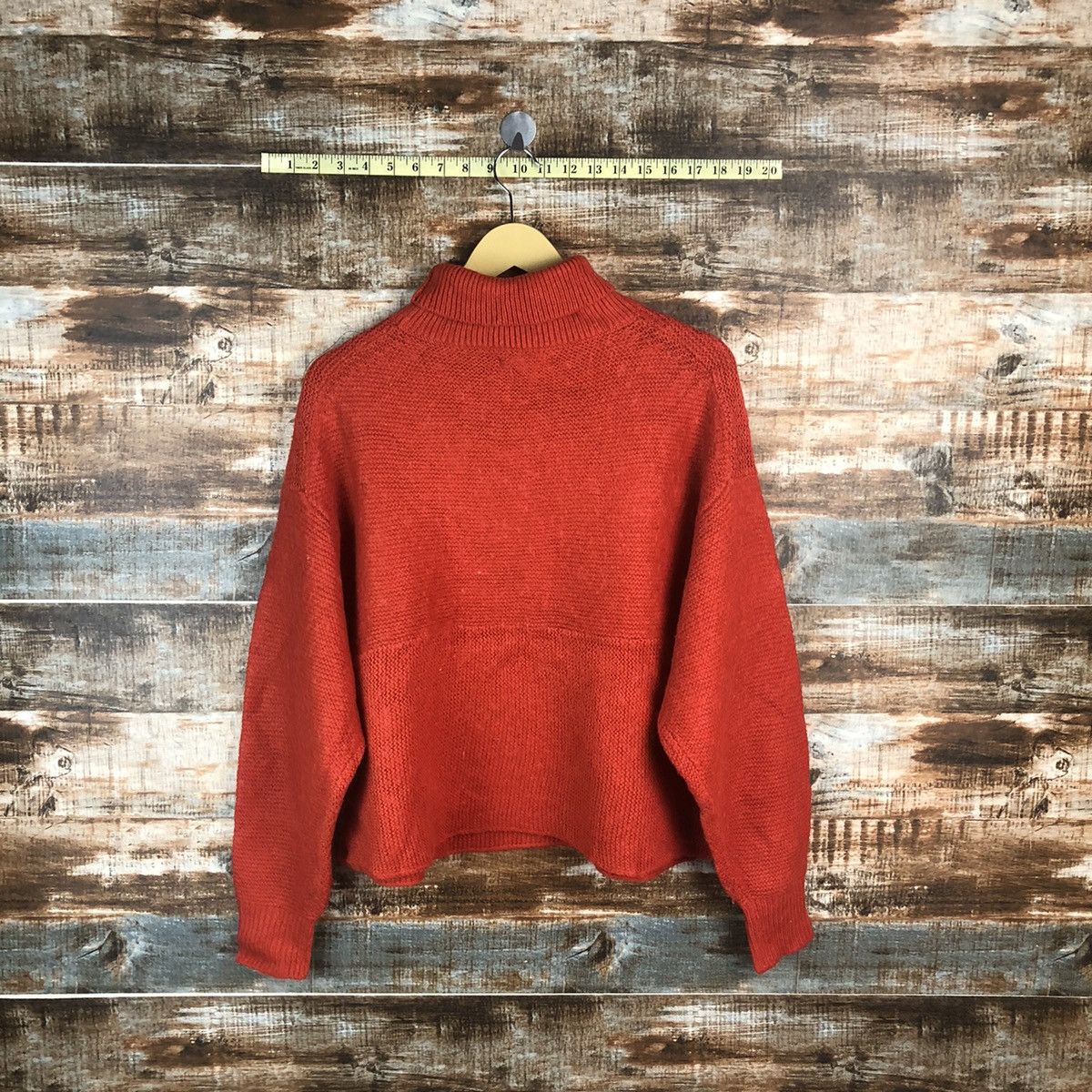 Homespun Knitwear × Japanese Brand Niko And Red Turtle Neck Knitwear #A1895 Size M / US 6-8 / IT 42-44 - 12 Thumbnail