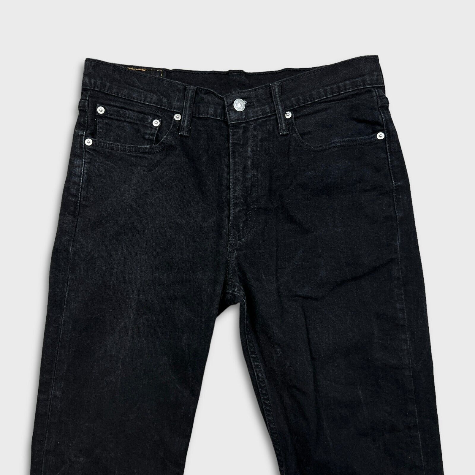 Levi's × Vintage Levi's 514 Jeans 33x31 Straight Fit American Denim Pants Size US 33 - 2 Thumbnail