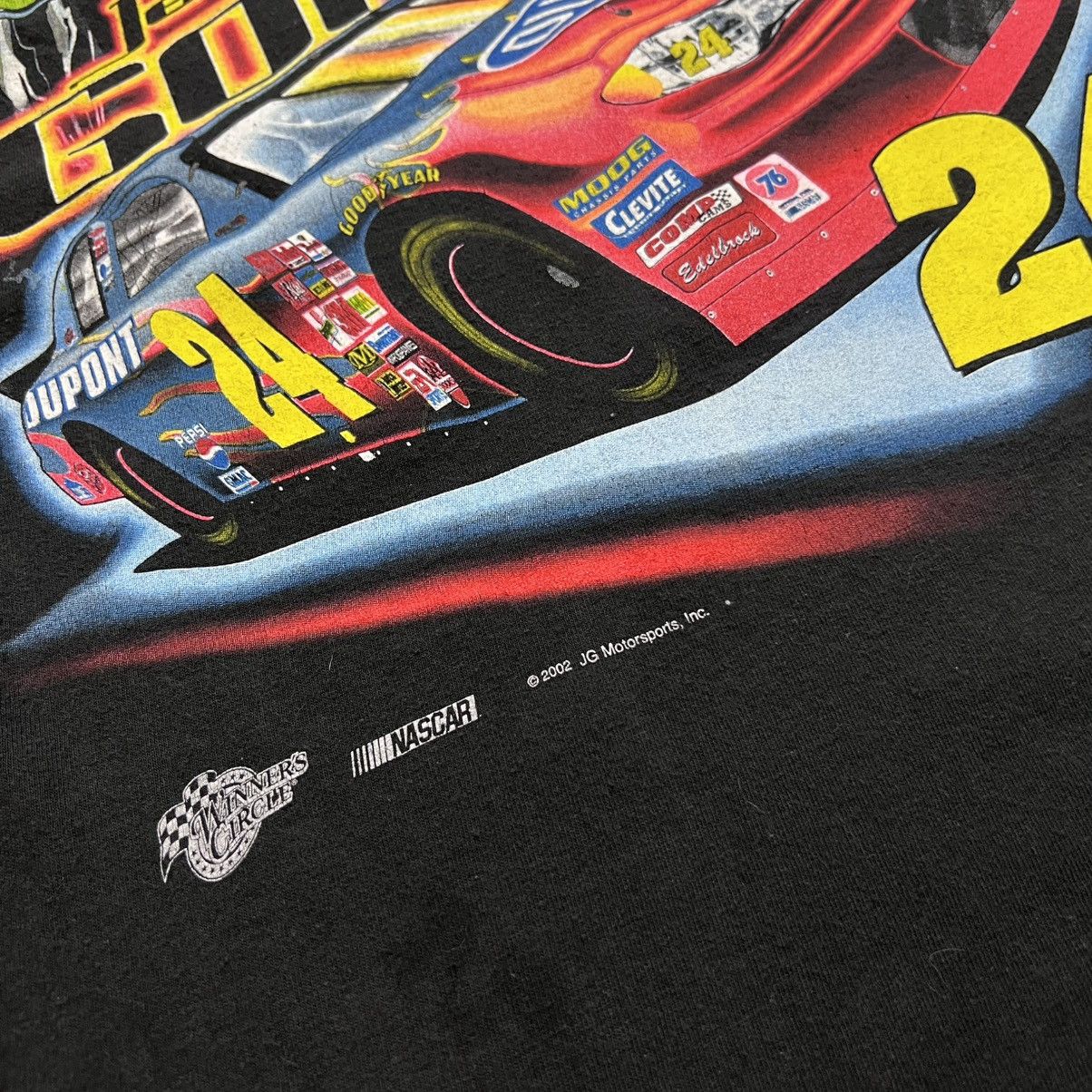 NASCAR × Vintage × Winners Circle Vintage Jeff Gordon NASCAR Long Sleeve Graphic Tee Flames Size US XL / EU 56 / 4 - 3 Thumbnail