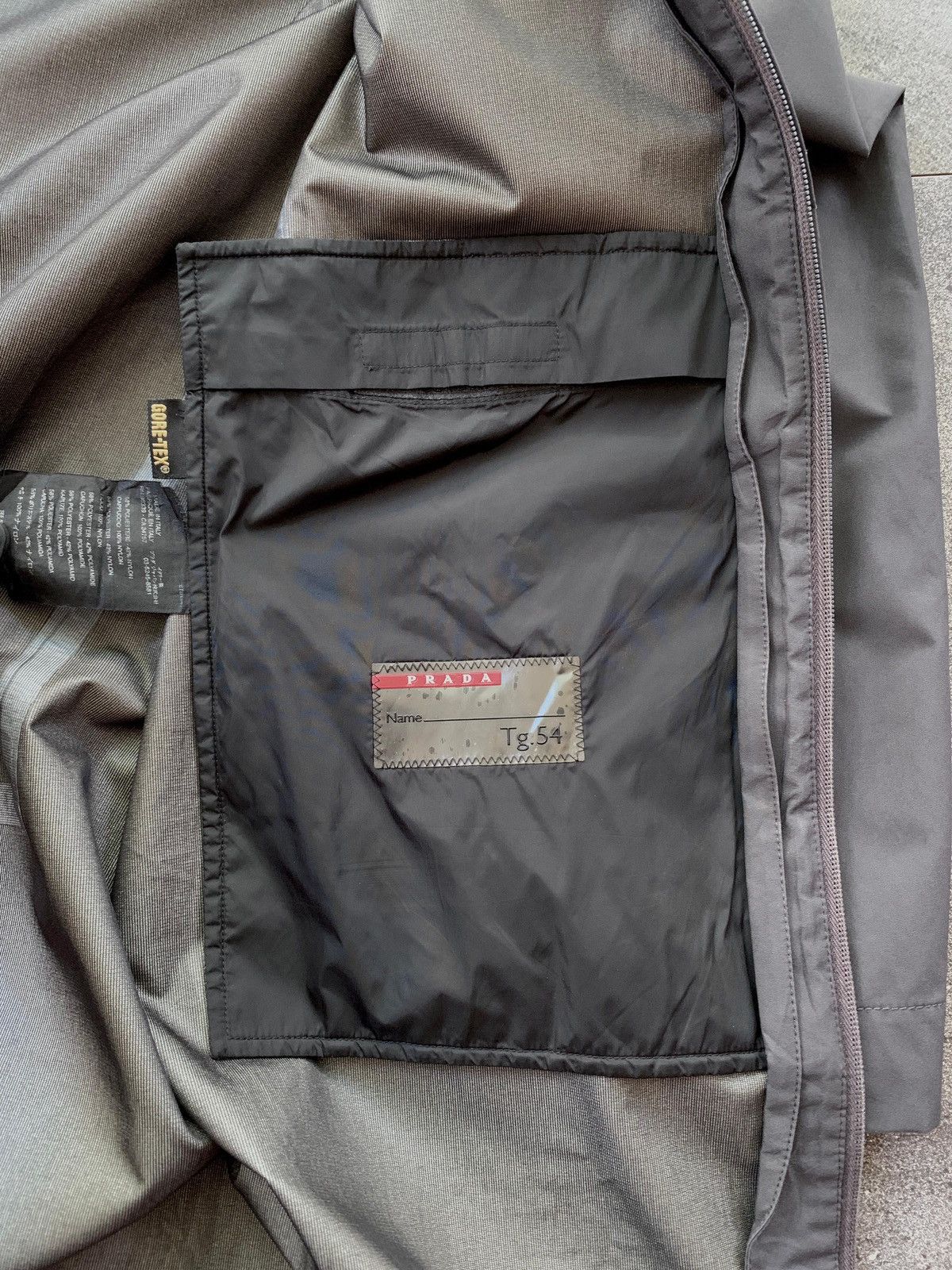 Prada FREE TAX! 2000s Goretex Convertible Hooded Coat Jacket Size US L / EU 52-54 / 3 - 20 Thumbnail