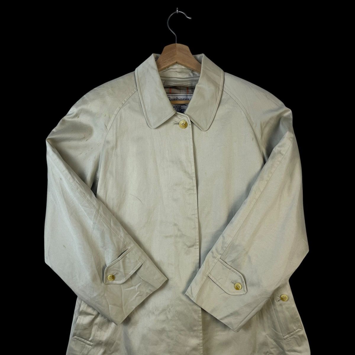 Burberry Prorsum VINTAGE BURBERRY PRORSUM LINED NOVACHECK BELTED TRENCH COAT Size US M / EU 48-50 / 2 - 6 Thumbnail