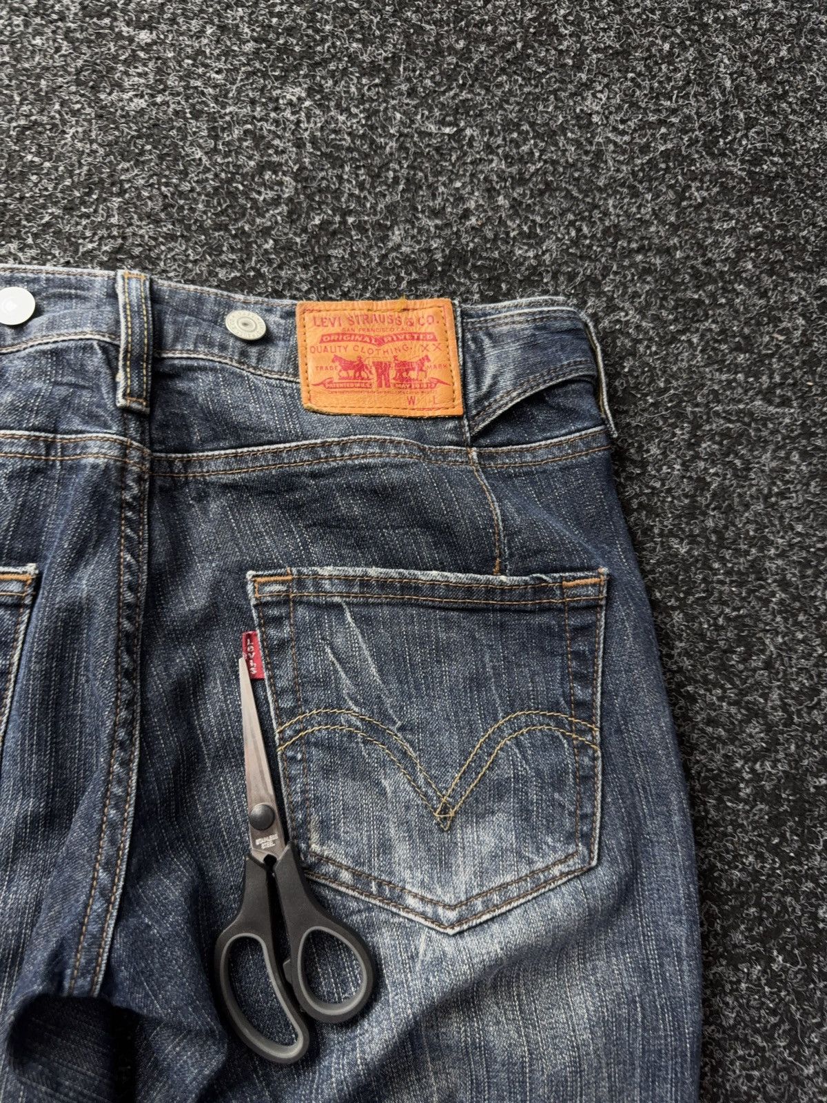 Levi's Vintage 00s Avant Grade Levi’s Retro Western Y2K denim pants Size 29" - 11 Thumbnail