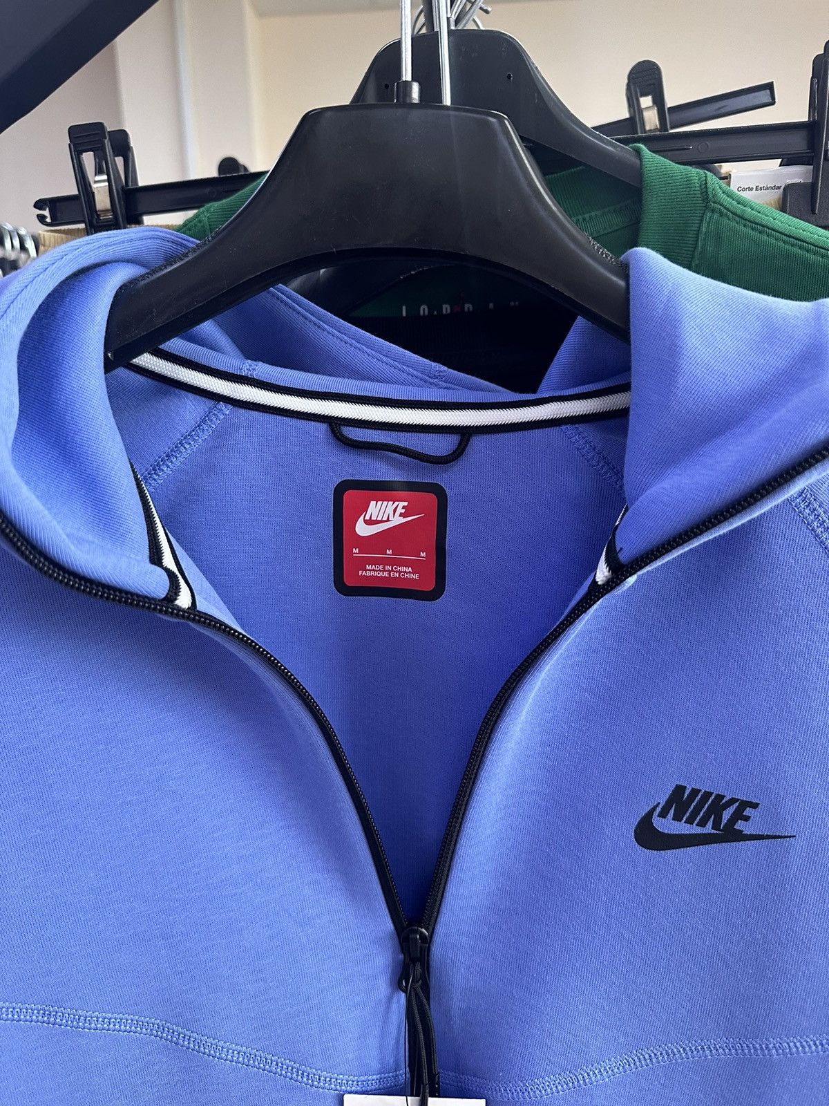 Nike Nike tech fleece zip hoodie size M, L Blue drill Size US M / EU 48-50 / 2 - 8 Thumbnail