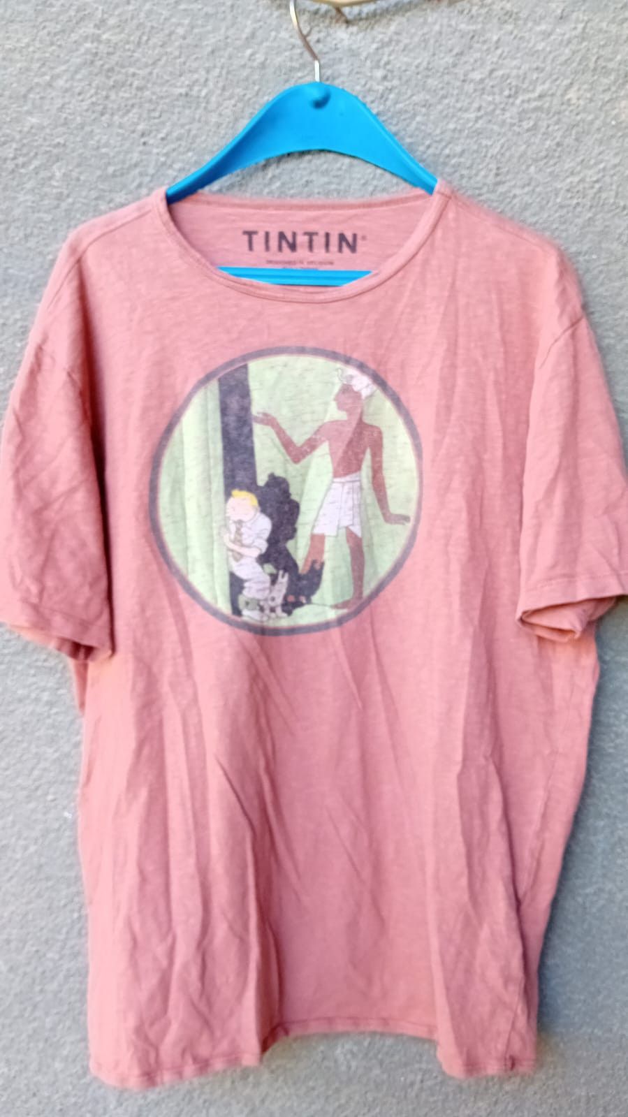 Anime The Adventures Of Tin Tin Cigars of the Pharaoh t-shirt sz L Size US L / EU 52-54 / 3 - 1 Thumbnail