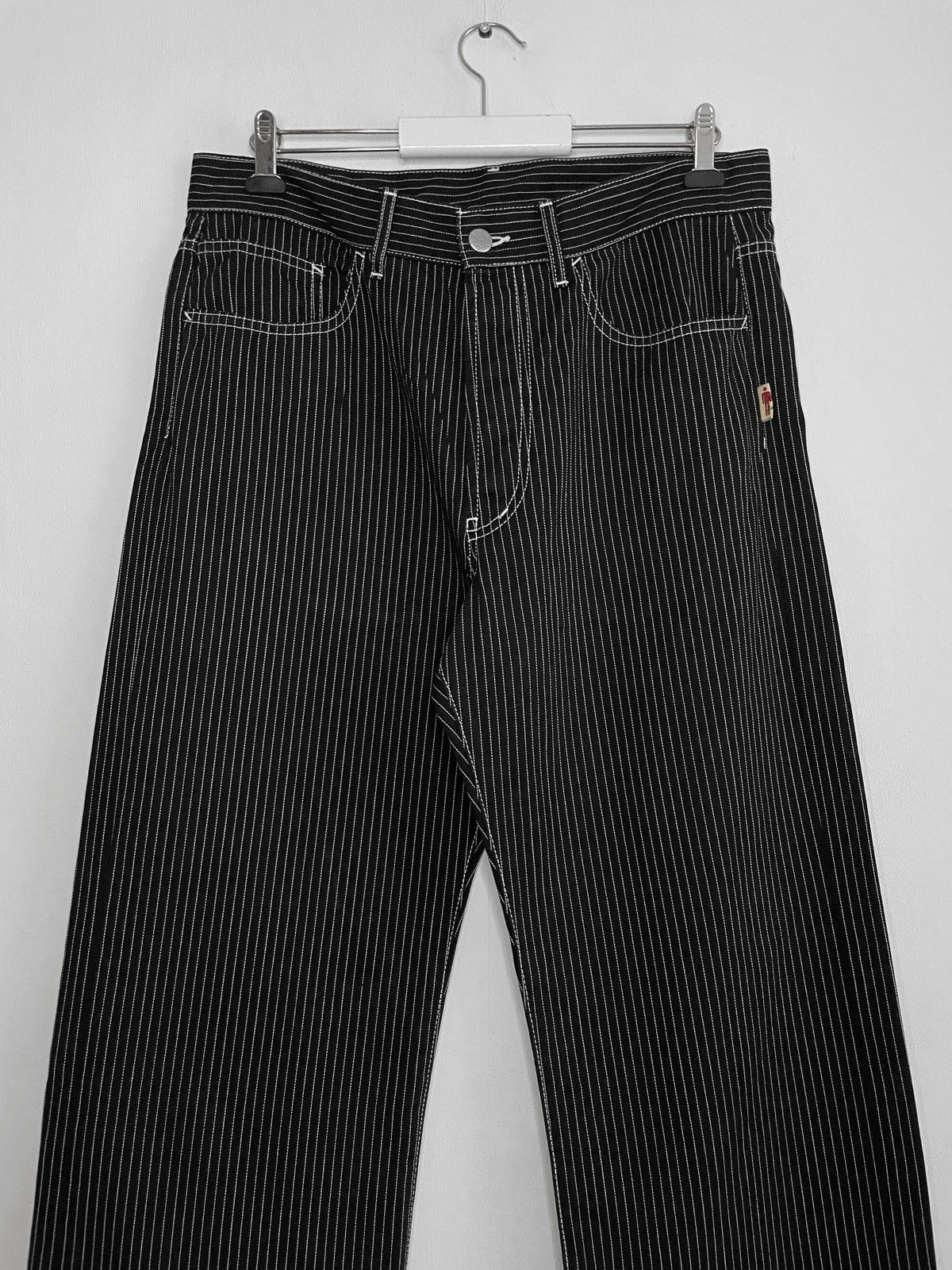 Jean Paul Gaultier × Vintage Jean Paul Gaultier JPG Vintage Striped Pants Size US 34 / EU 50 - 3 Thumbnail