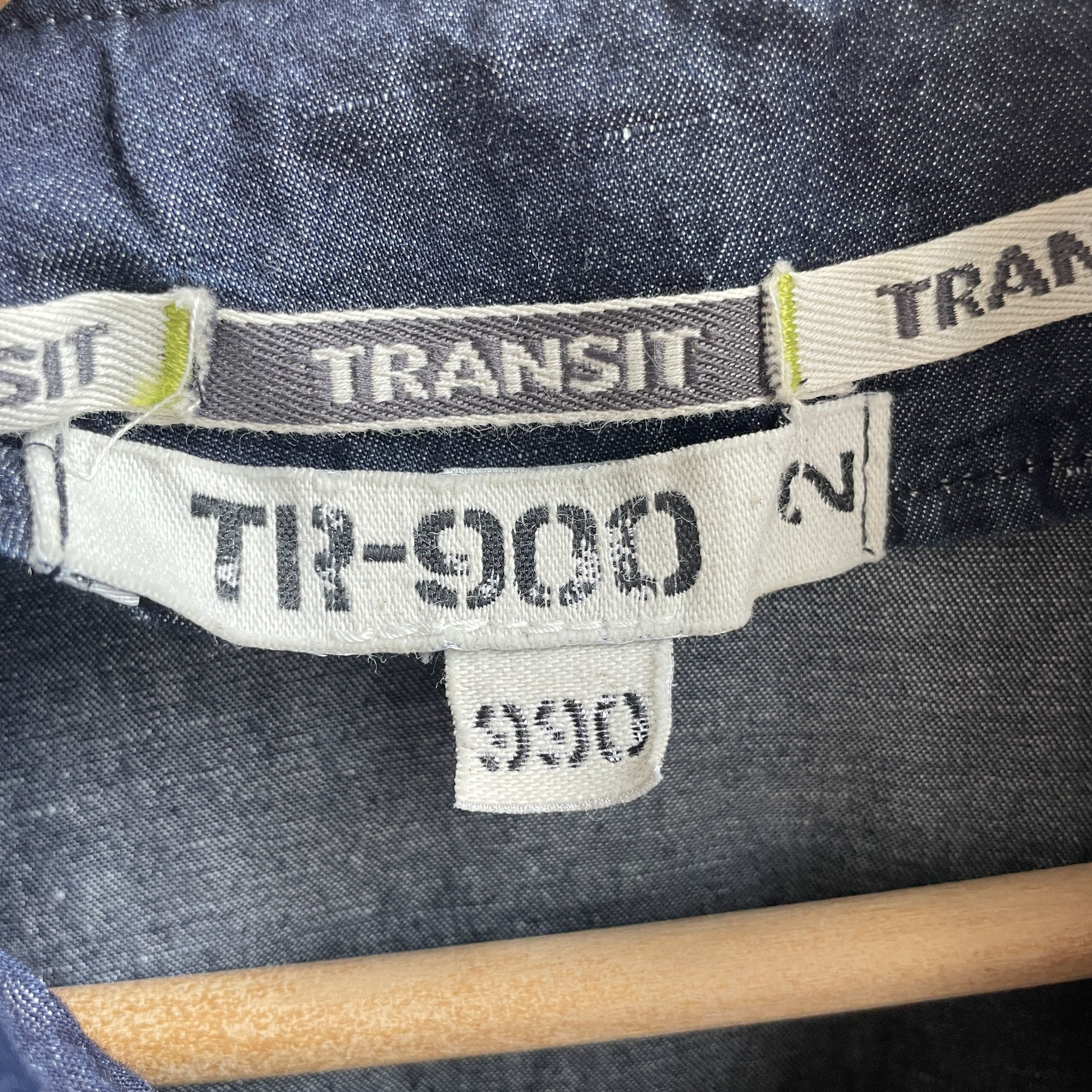 Transit Transit Par Such TR-900 Cotton Linen Denim Jacket Size 2 Size M / US 6-8 / IT 42-44 - 7 Thumbnail