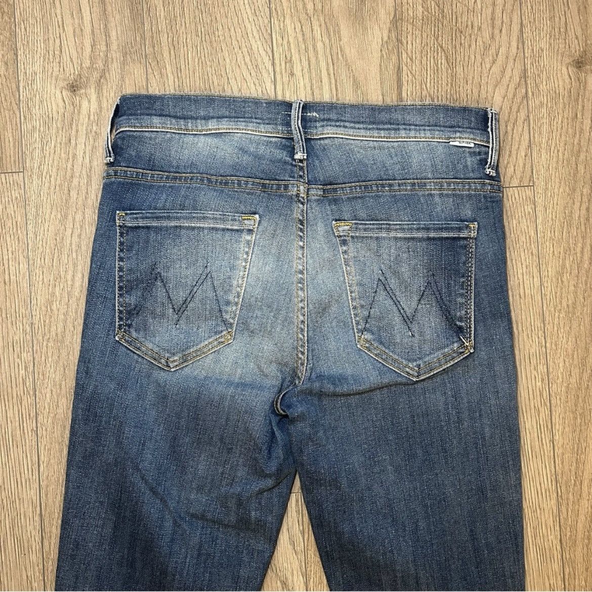MOTHER MOTHER Insider Crop Step Fray in Not Rough Enough Size 27 Size 27" / US 4 / IT 40 - 4 Thumbnail