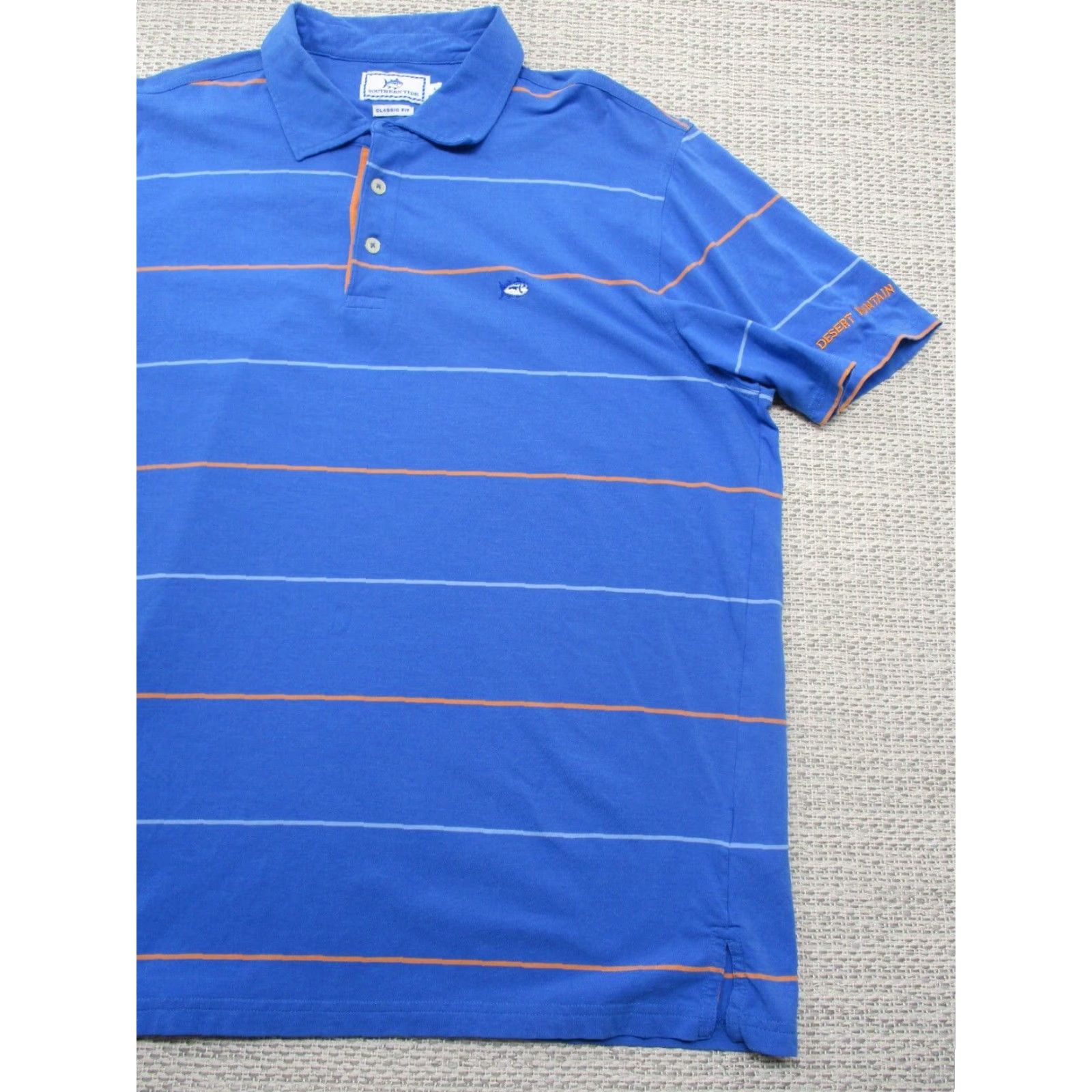 Southern Tide Southern Tide Polo Shirt Mens L Desert Mountian Golf Short Sleeve Classic Fit Size US L / EU 52-54 / 3 - 3 Thumbnail