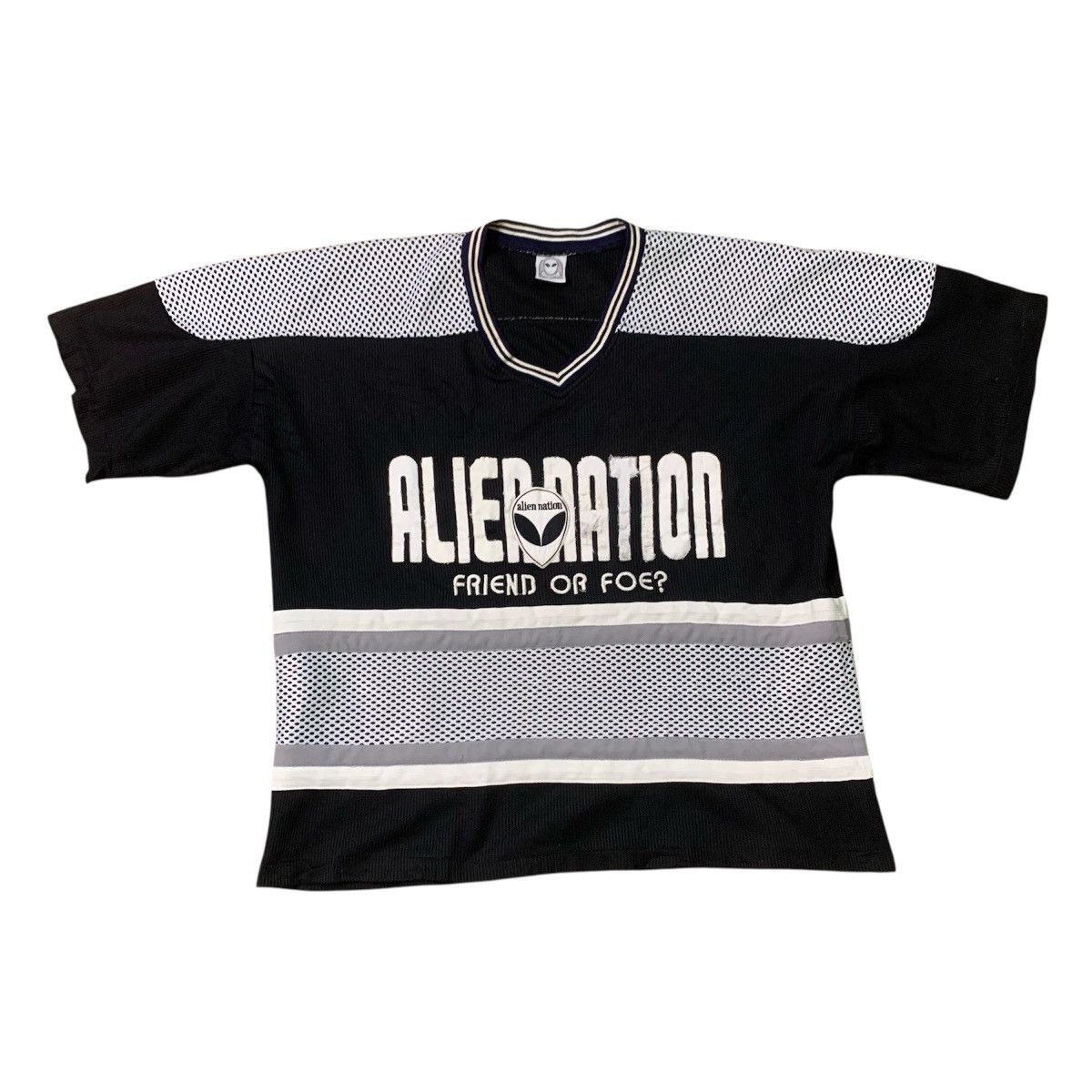 Alien Workshop VINTAGE ALIEN NATION SPELL OUT BIG LOGO PULL OVER Size US L / EU 52-54 / 3 - 4 Thumbnail