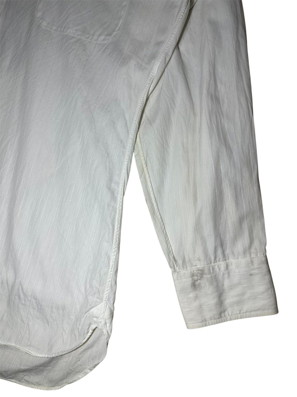 Givenchy Givenchy Monsieur white striped long-sleeved Size US L / EU 52-54 / 3 - 3 Thumbnail