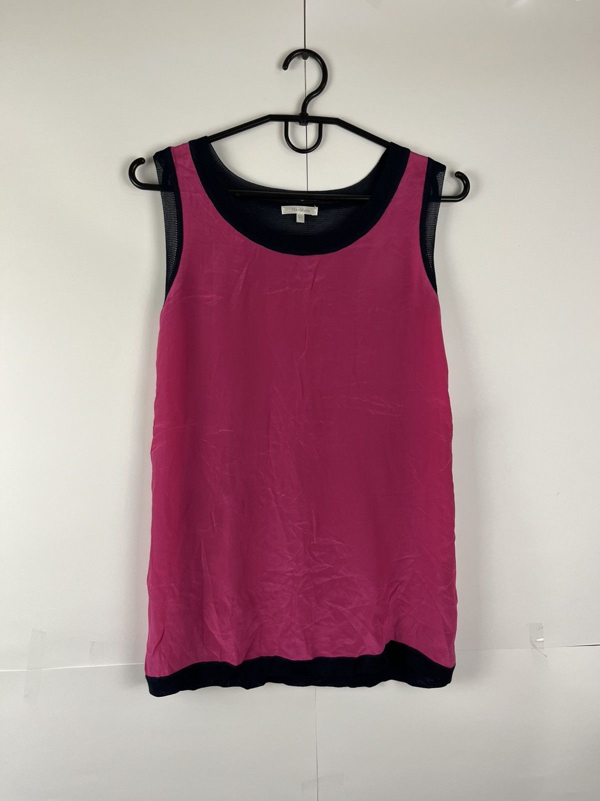 Max Mara Max Mara Luxury Knitted Silk Top Size L / US 10 / IT 46 - 1 Thumbnail
