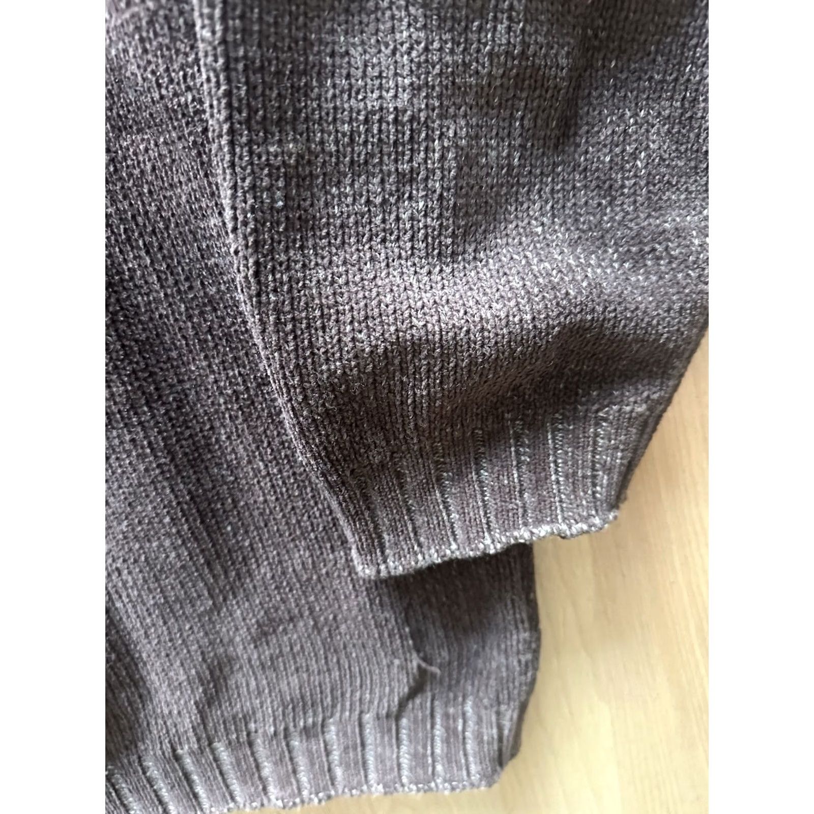 Ermenegildo Zegna VINTAGE Ermenegildo Zegna Sport Sweater XL Brown Wool Cotton 1/4 Zip Chunky Knit EARTH Men Size US XL / EU 56 / 4 - 7 Thumbnail