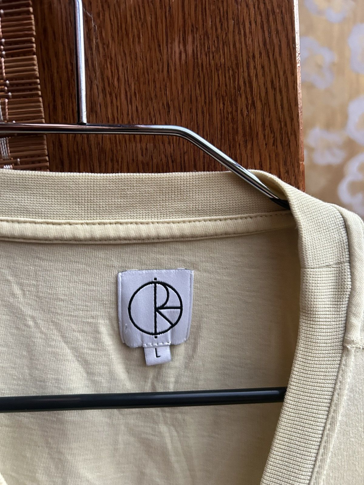 Polar Skate Co. Polar Skate Co Happy Sad Chest Logo Yellow Tee Size L Size US L / EU 52-54 / 3 - 5 Thumbnail