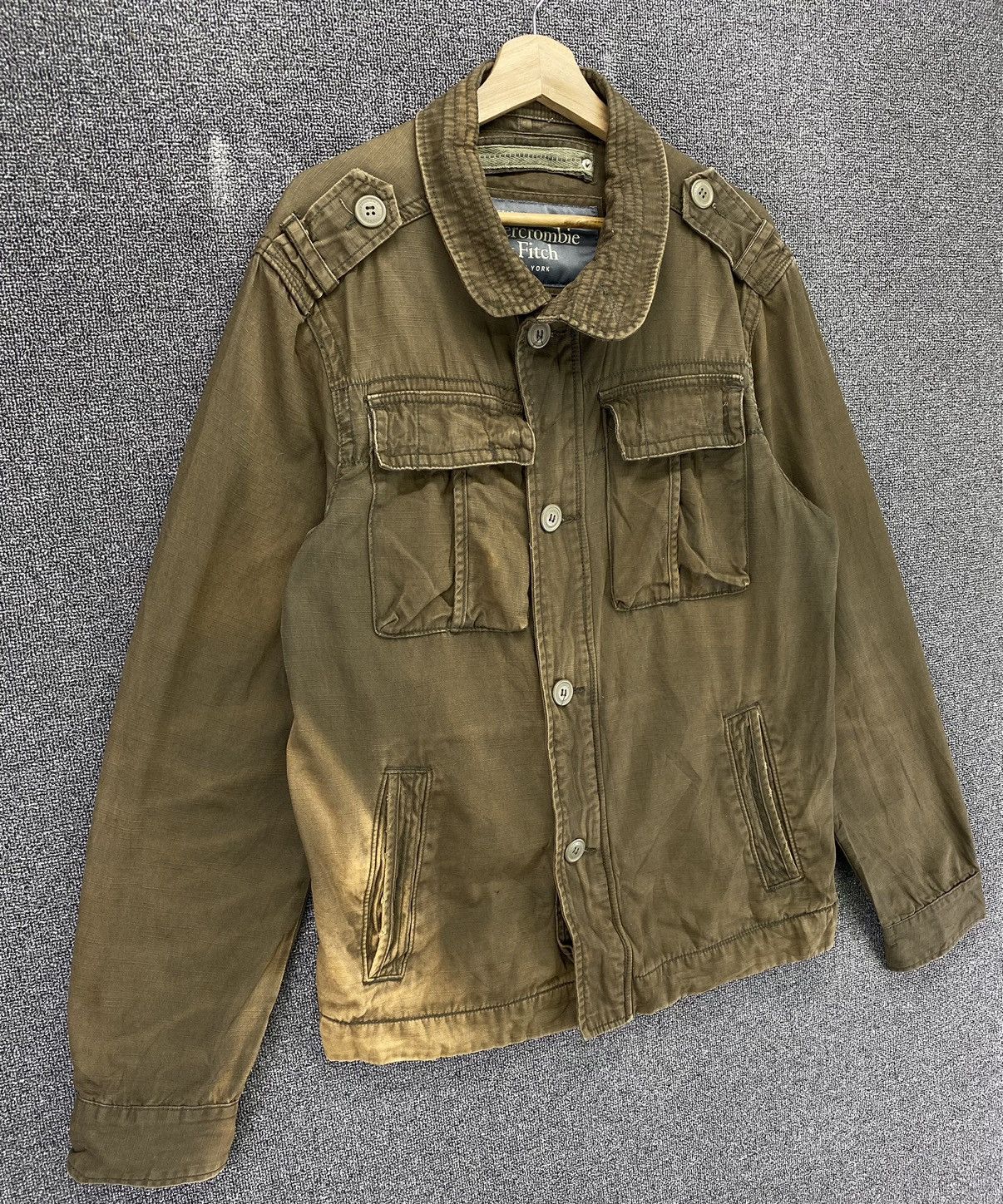 Abercrombie & Fitch Vintage Abercrombie & Fitch Punk Style Sentinel Jacket Size US L / EU 52-54 / 3 - 8 Thumbnail