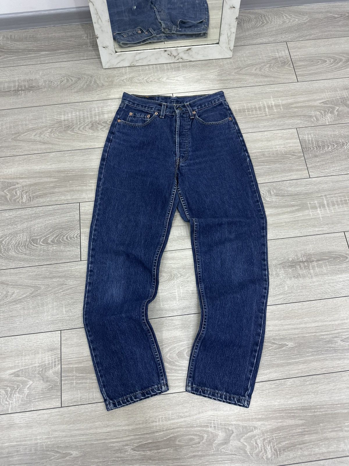 Levi's Levis Orange Tab Mom Jeans Made in UK 90s Vintage Size US 30 / EU 46 - 5 Thumbnail
