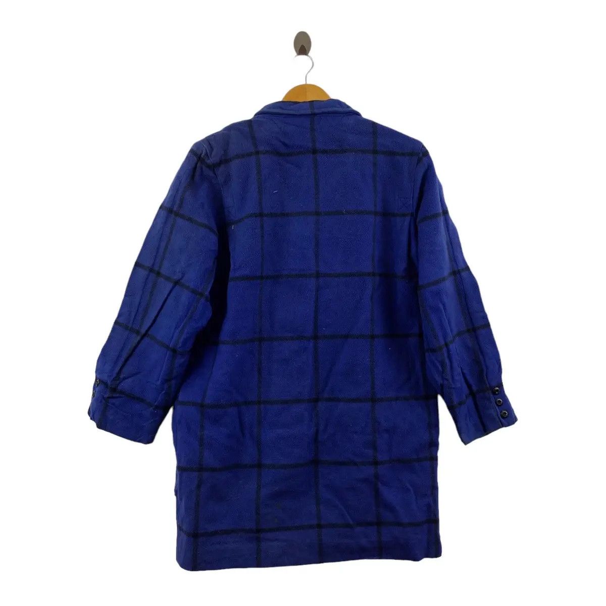 Other Vintage 70’ JACOB CROWLEY Made In Canada Tartan Overcoat Size M / US 6-8 / IT 42-44 - 3 Thumbnail