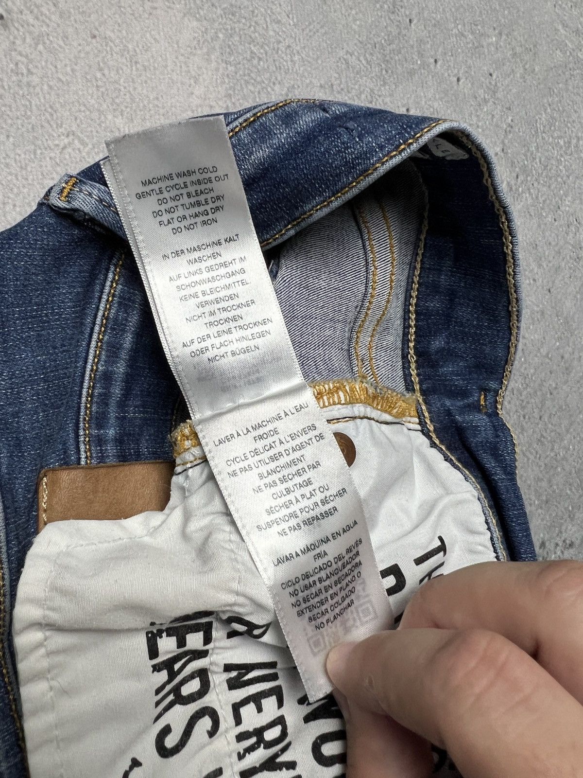 True Religion Vintage True Religion Studded Highrise Halle Denim Jeans y2k Size 31" - 18 Thumbnail