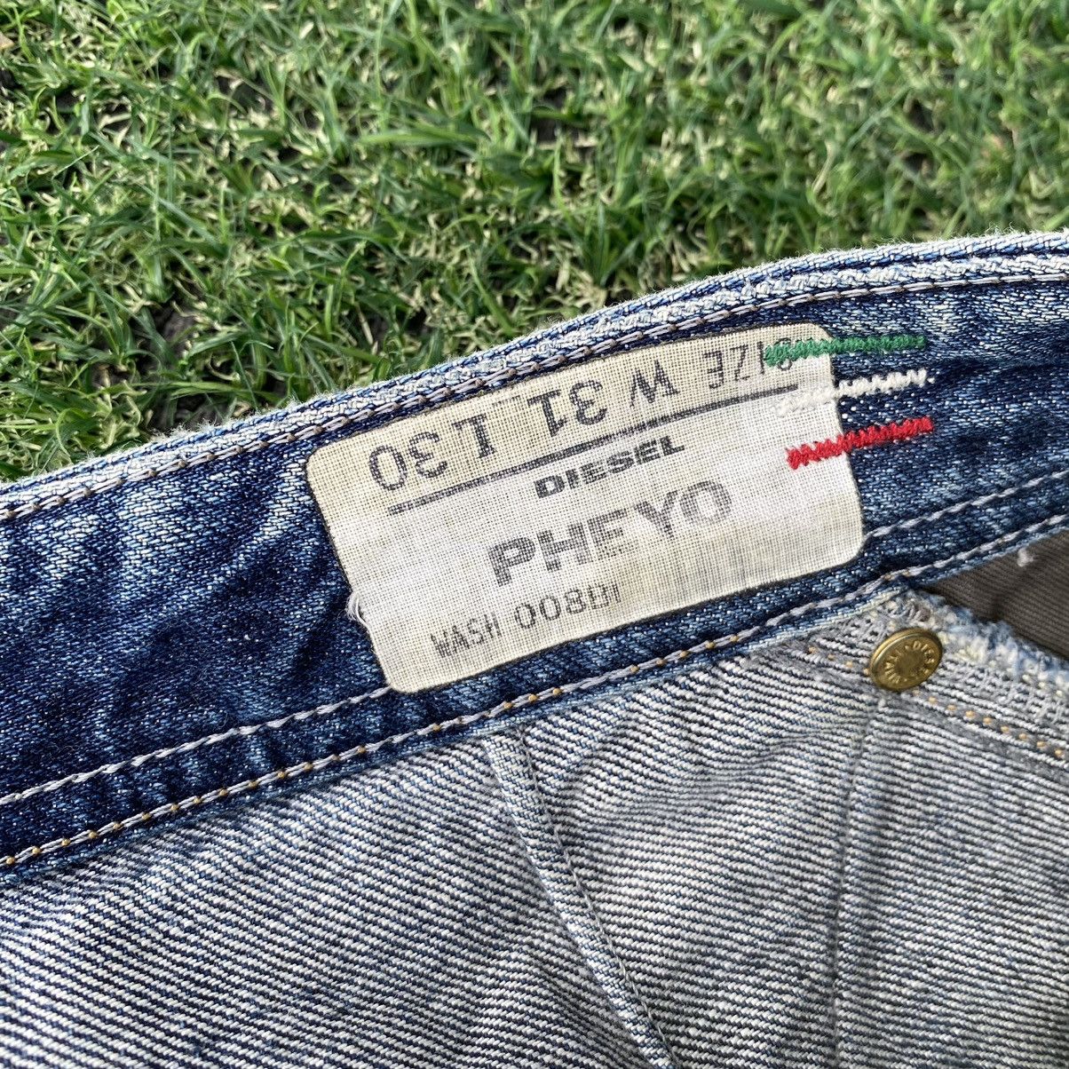 Diesel Thrashed Vintage Diesel Distressed Denim ERD GRUNGE GRAIL Size US 34 / EU 50 - 10 Thumbnail
